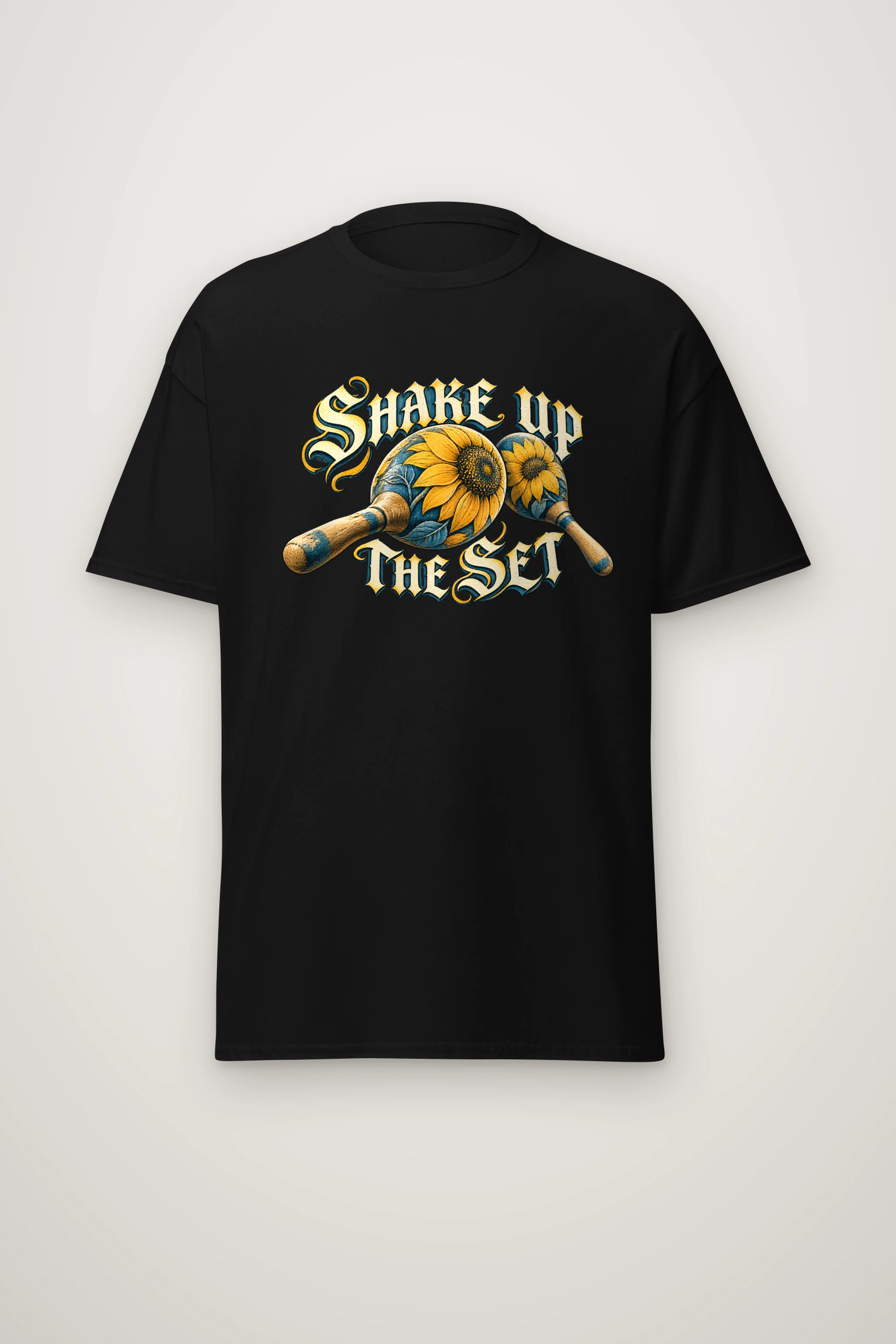 "Shake Up the Set" Heavyweight Unisex Crewneck T-shirt