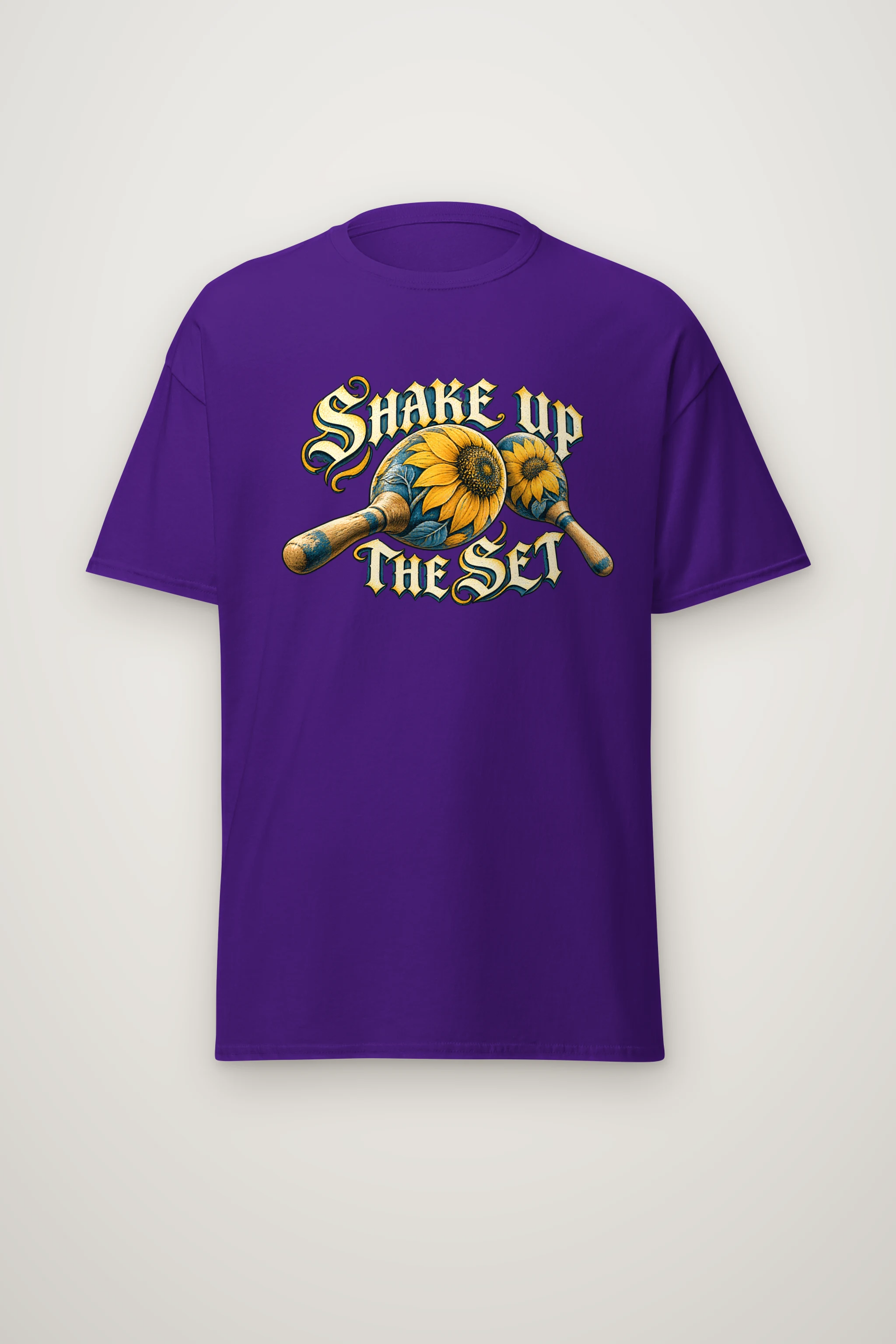 "Shake Up the Set" Heavyweight Unisex Crewneck T-shirt