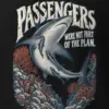 "Shark With Remora Passengers" Heavyweight Unisex Crewneck T-shirt
