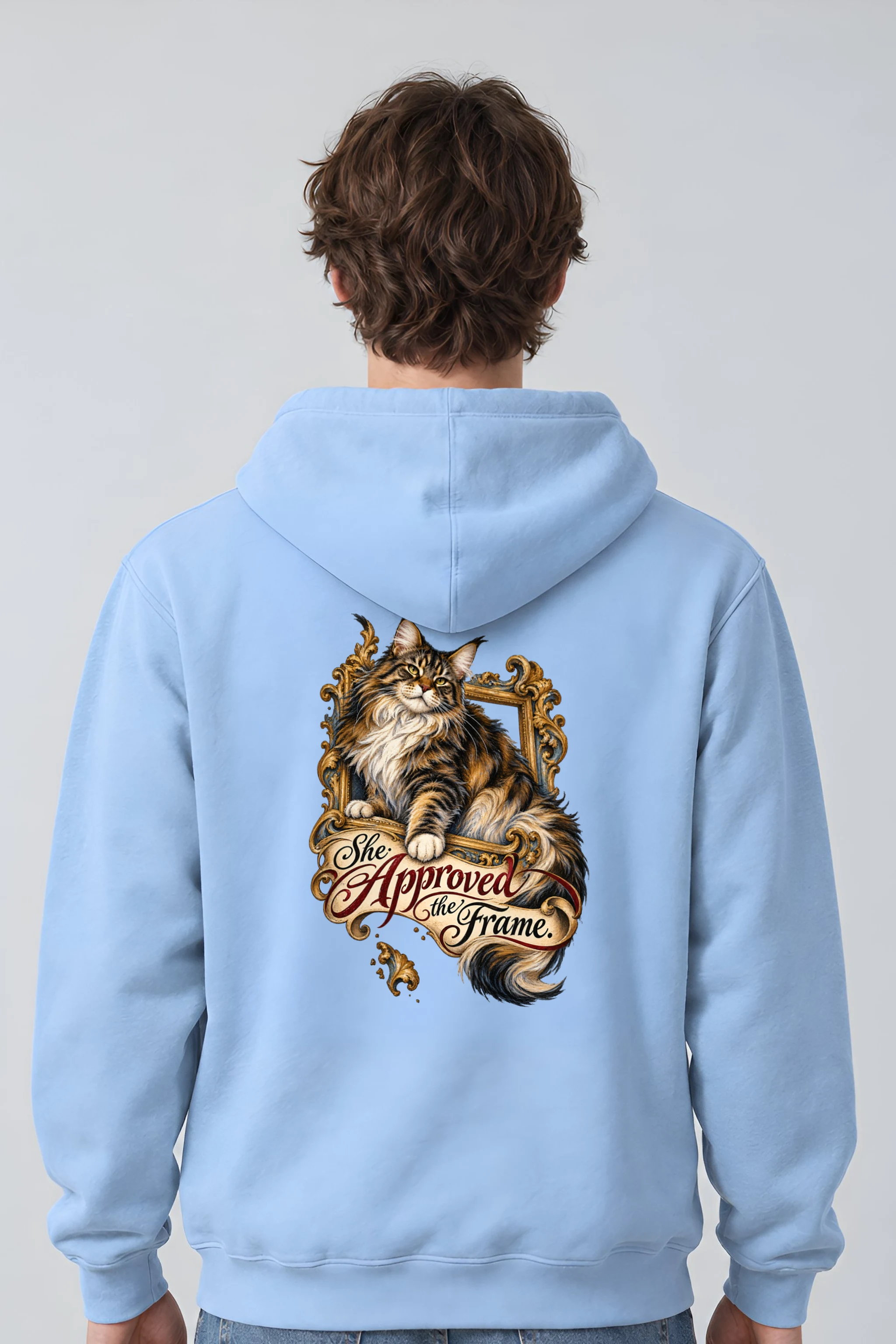 "She Approved The Frame" 1 Pullover Hoodie