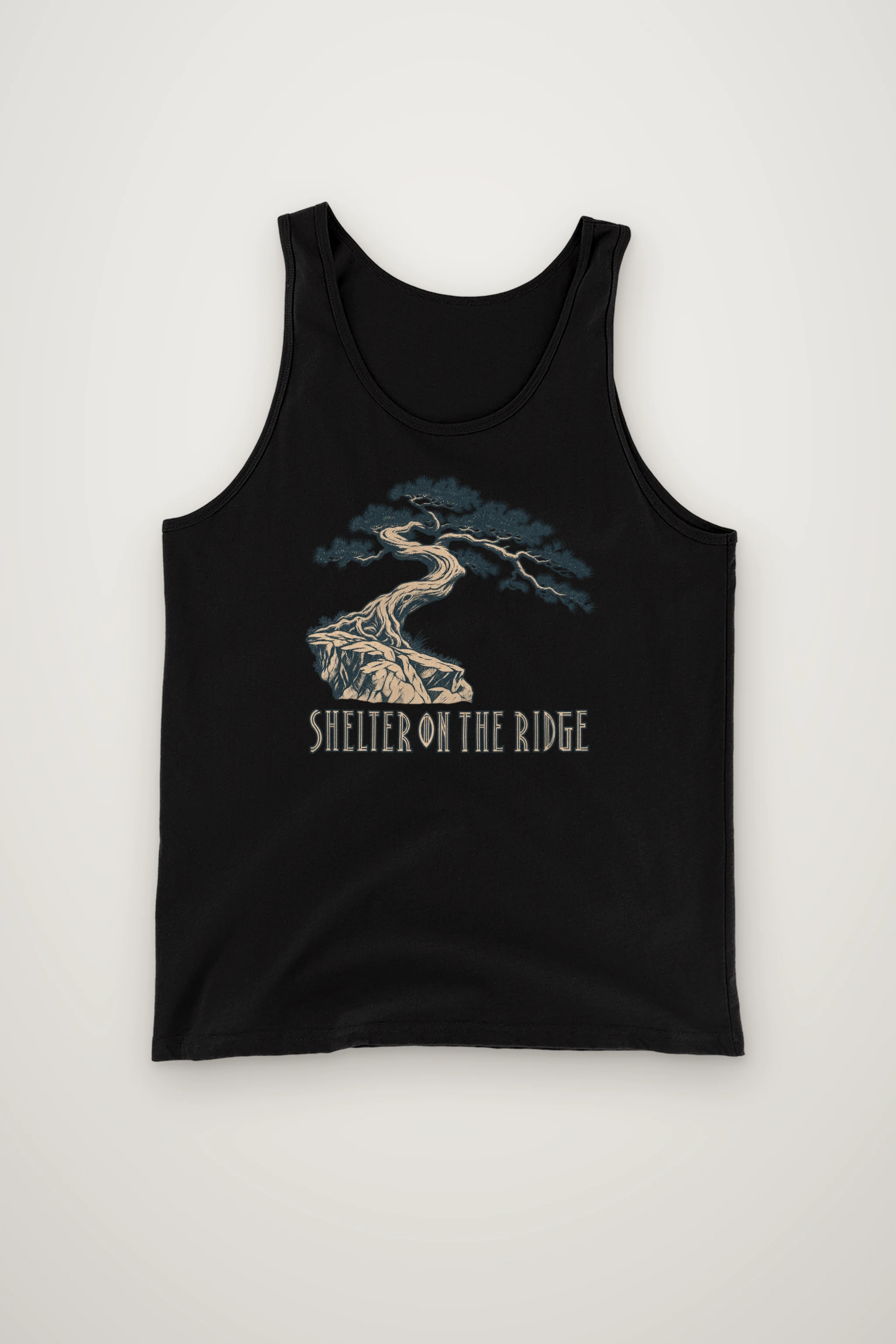 "Shelter on the Ridge" Unisex Jersey Tank