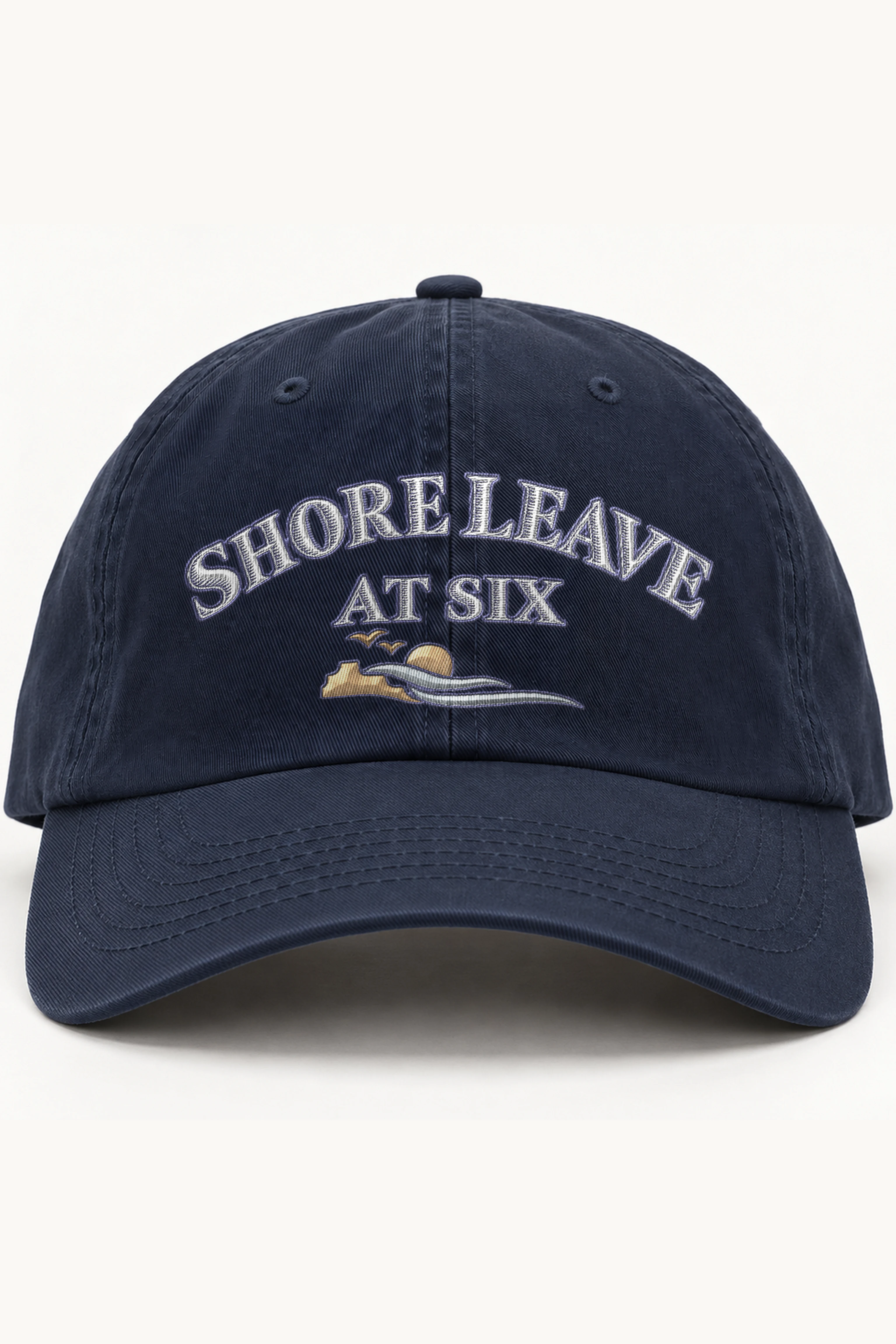 "Shore Leave at Six" Classic Dad Hat · Embroidered