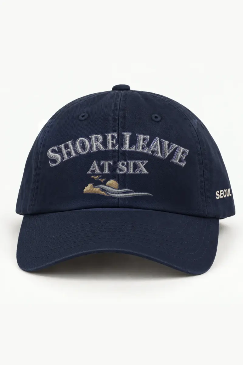 "Shore Leave at Six" Classic Dad Hat · Embroidered