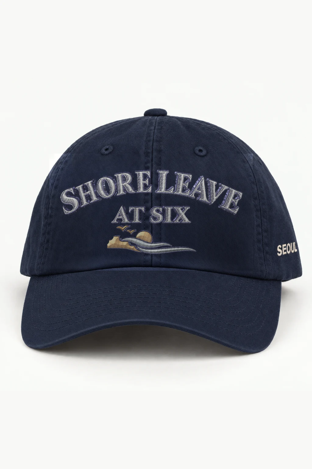 "Shore Leave at Six" Classic Dad Hat · Embroidered