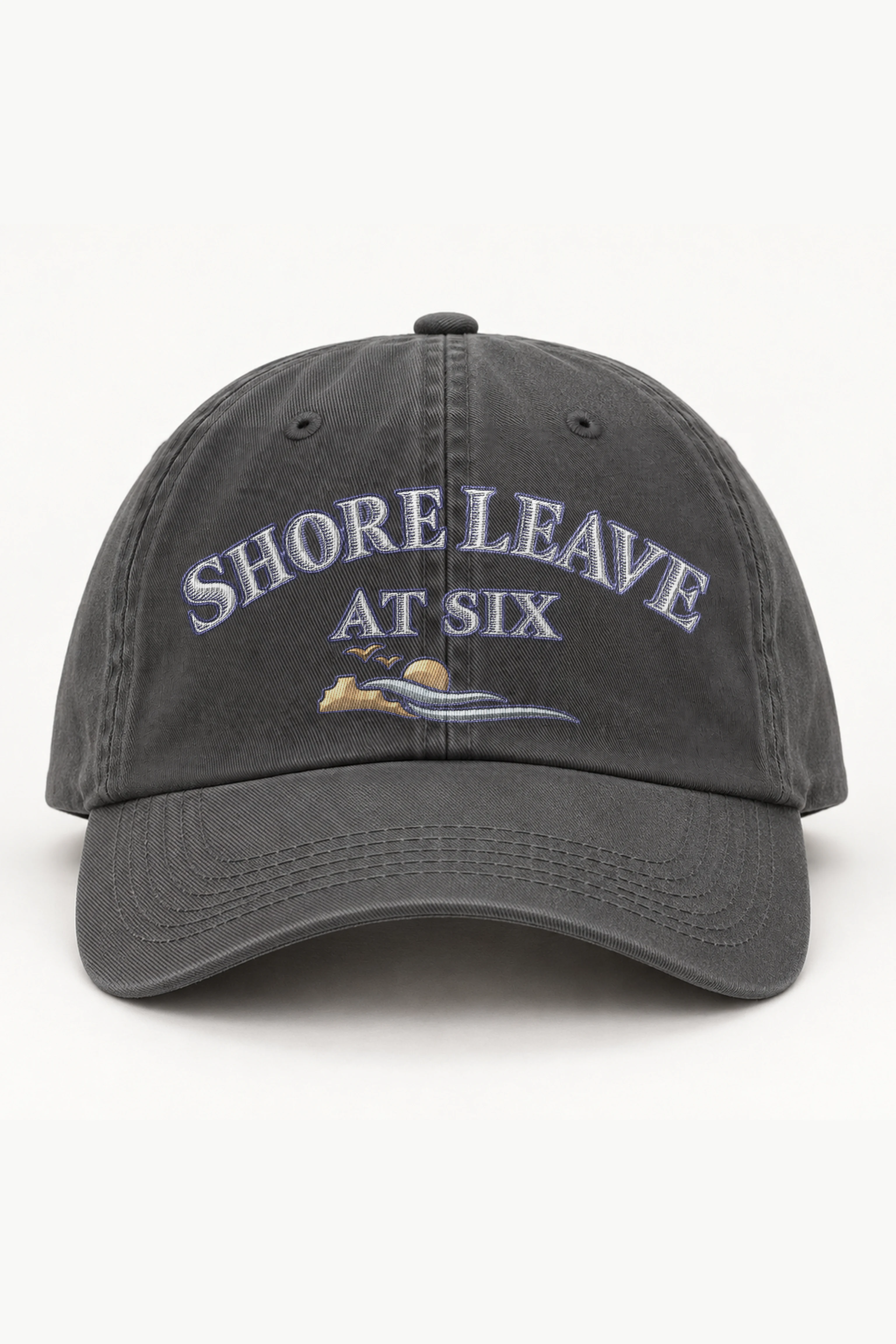 "Shore Leave at Six" Classic Dad Hat · Embroidered