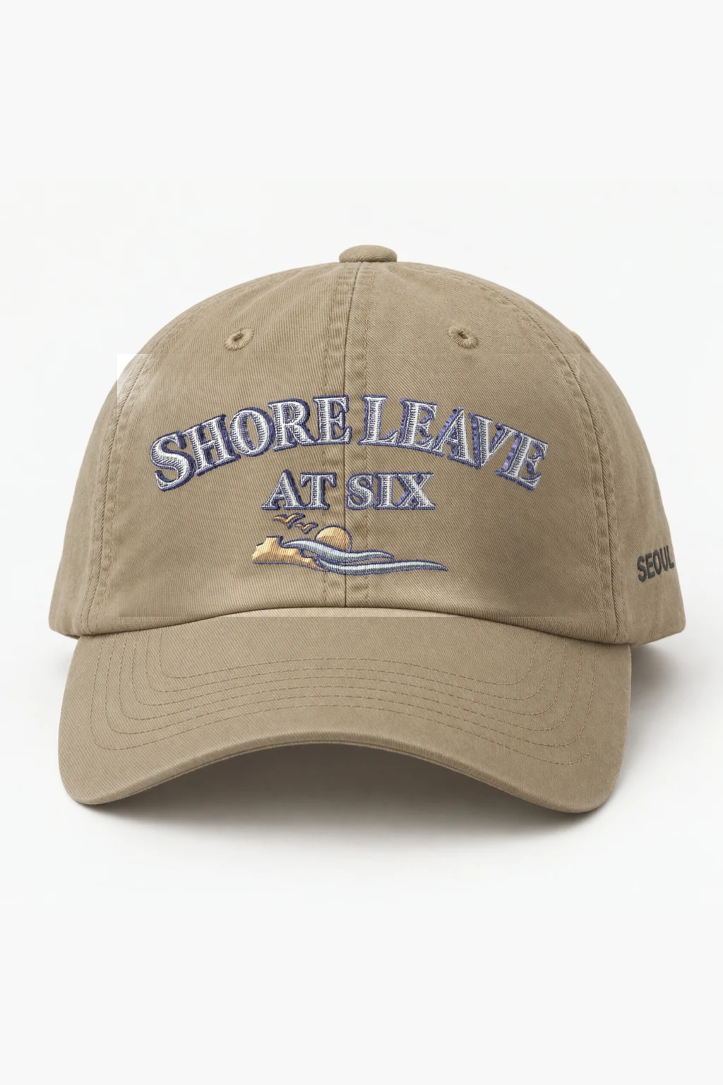 "Shore Leave at Six" Classic Dad Hat · Embroidered