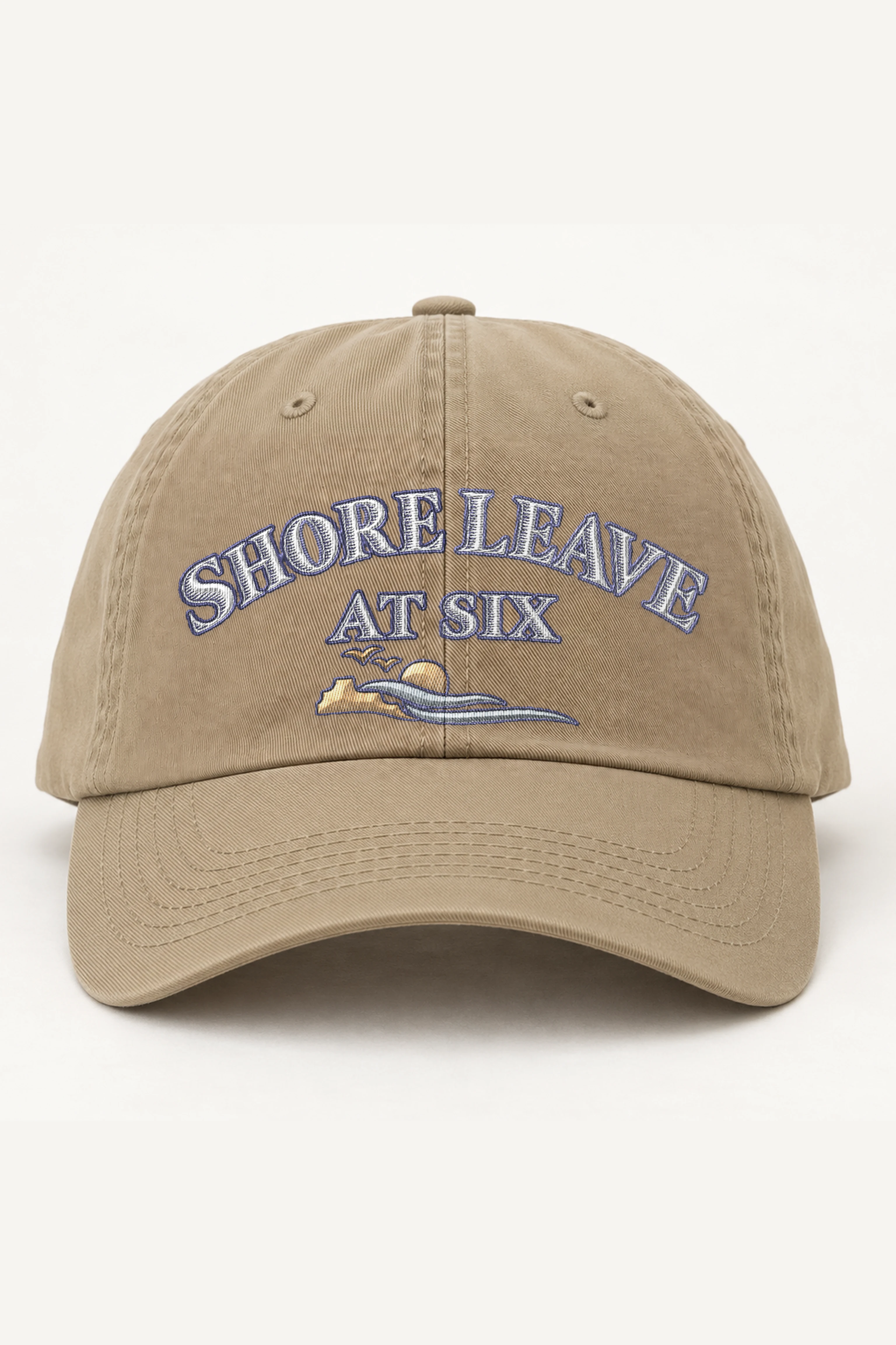 "Shore Leave at Six" Classic Dad Hat · Embroidered