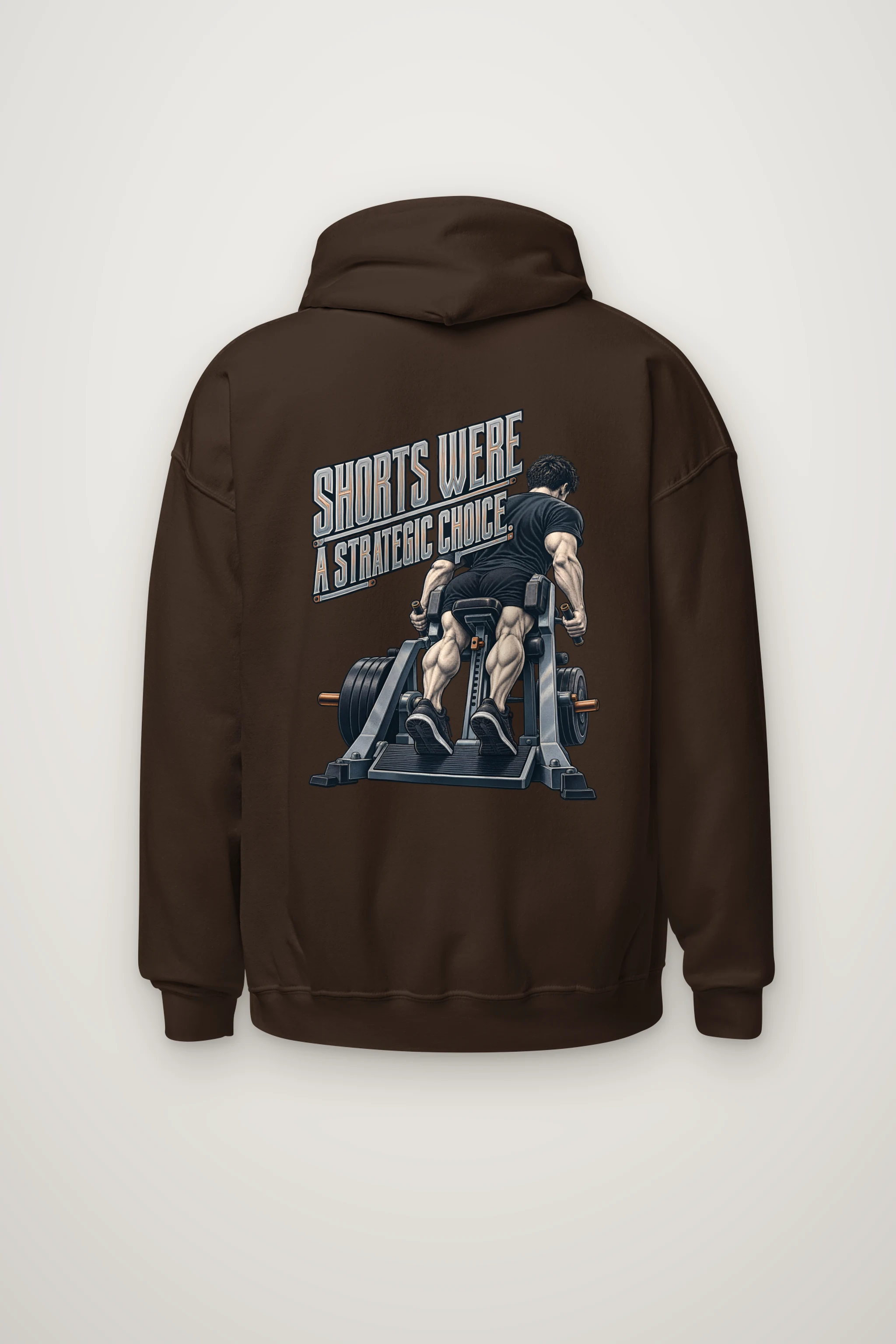 "Shorts Were a Strategic Choice" Heavy Blend Unisex Pullover Hoodie