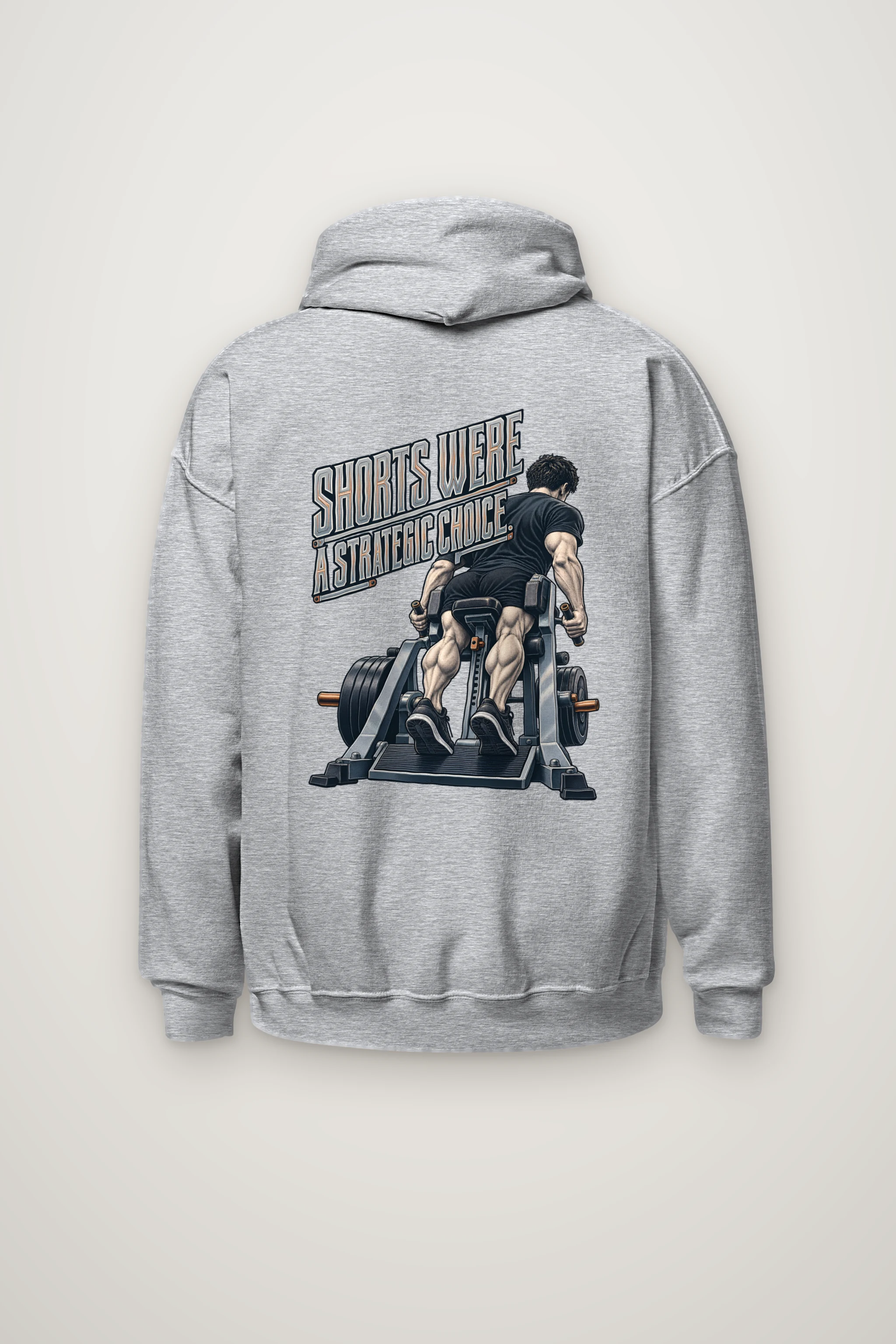 "Shorts Were a Strategic Choice" Heavy Blend Unisex Pullover Hoodie
