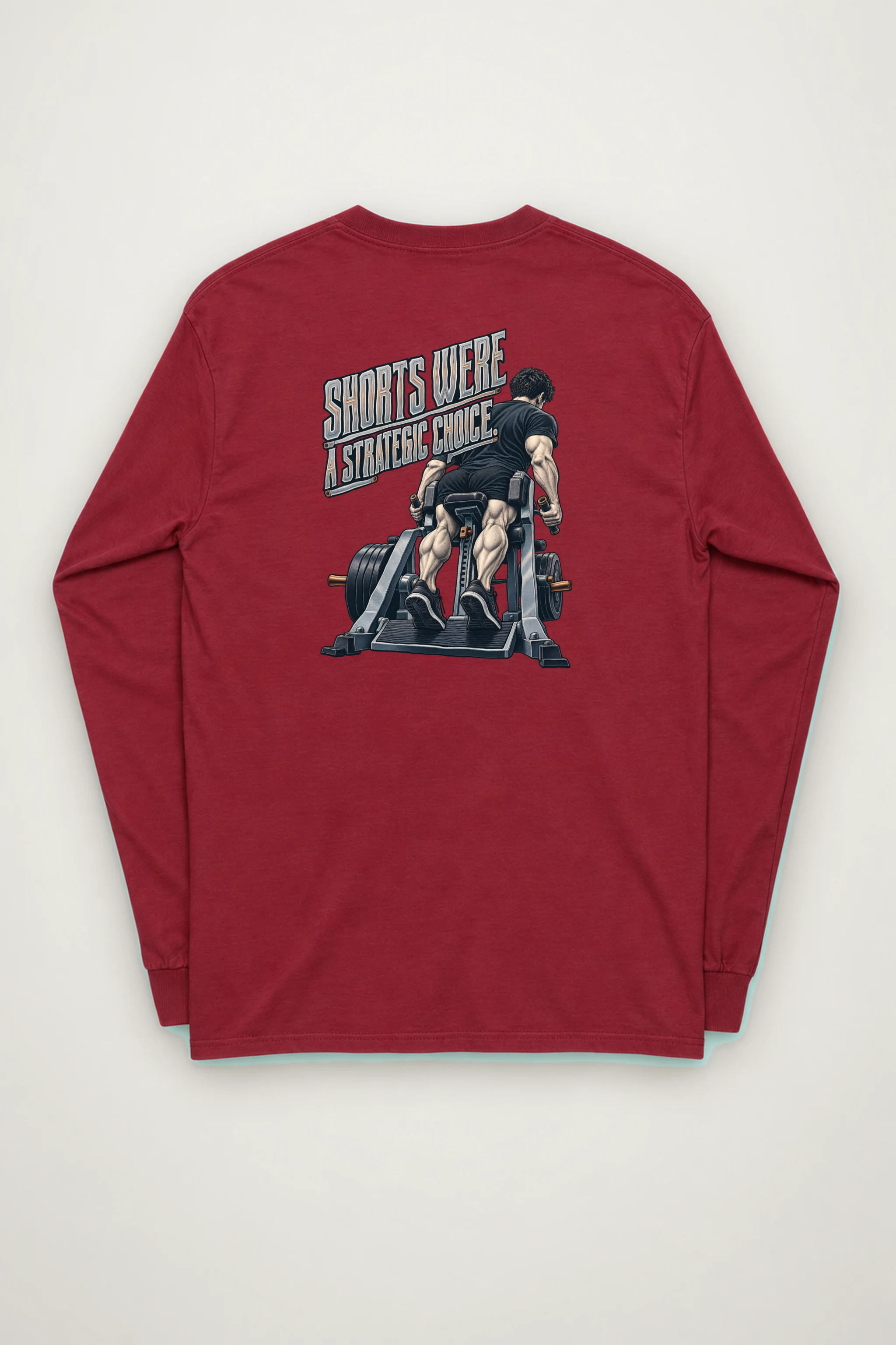 "Shorts Were A Strategic Choice" Unisex Longsleeve T-shirt