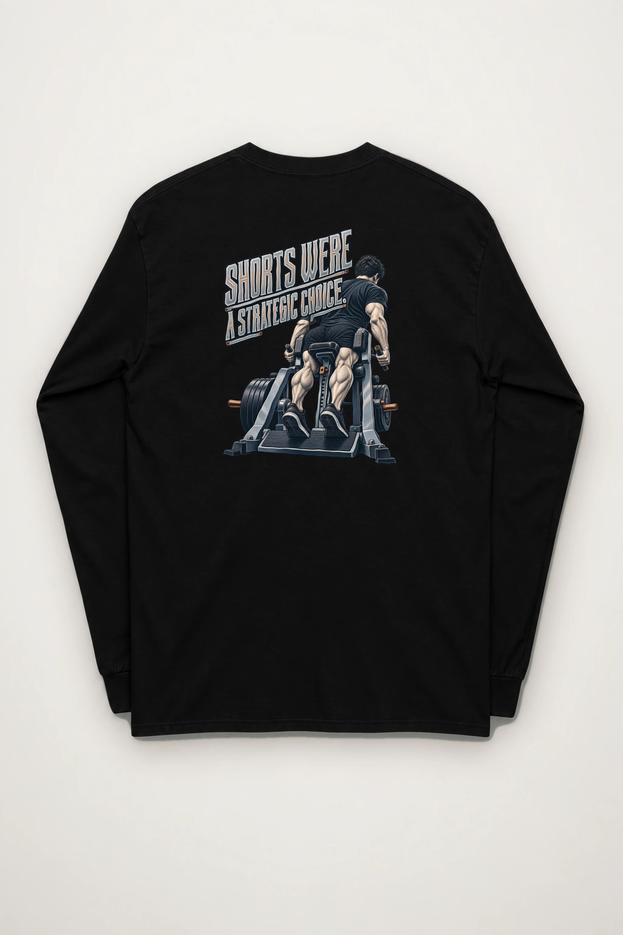 "Shorts Were A Strategic Choice" Unisex Longsleeve T-shirt