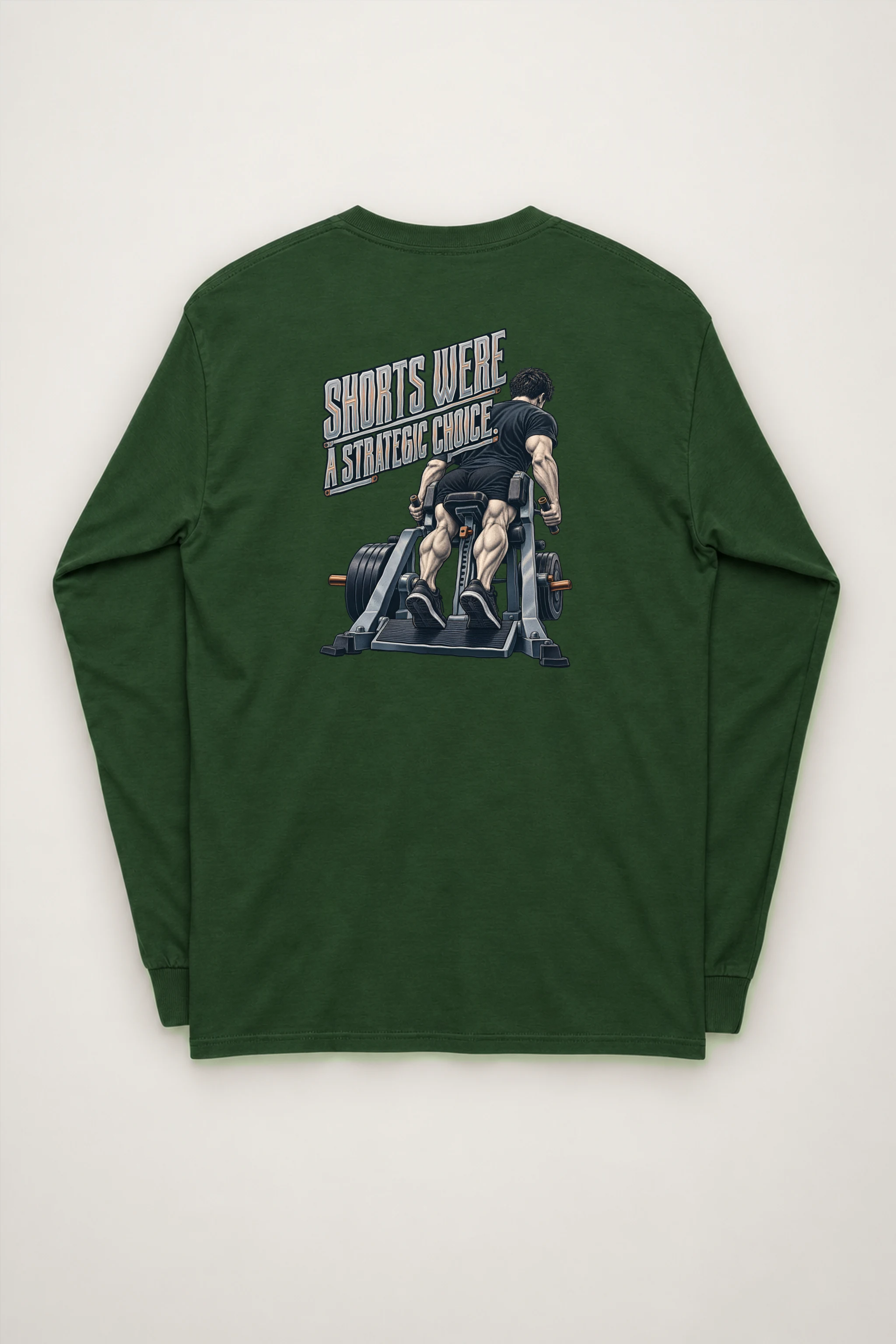 "Shorts Were A Strategic Choice" Unisex Longsleeve T-shirt