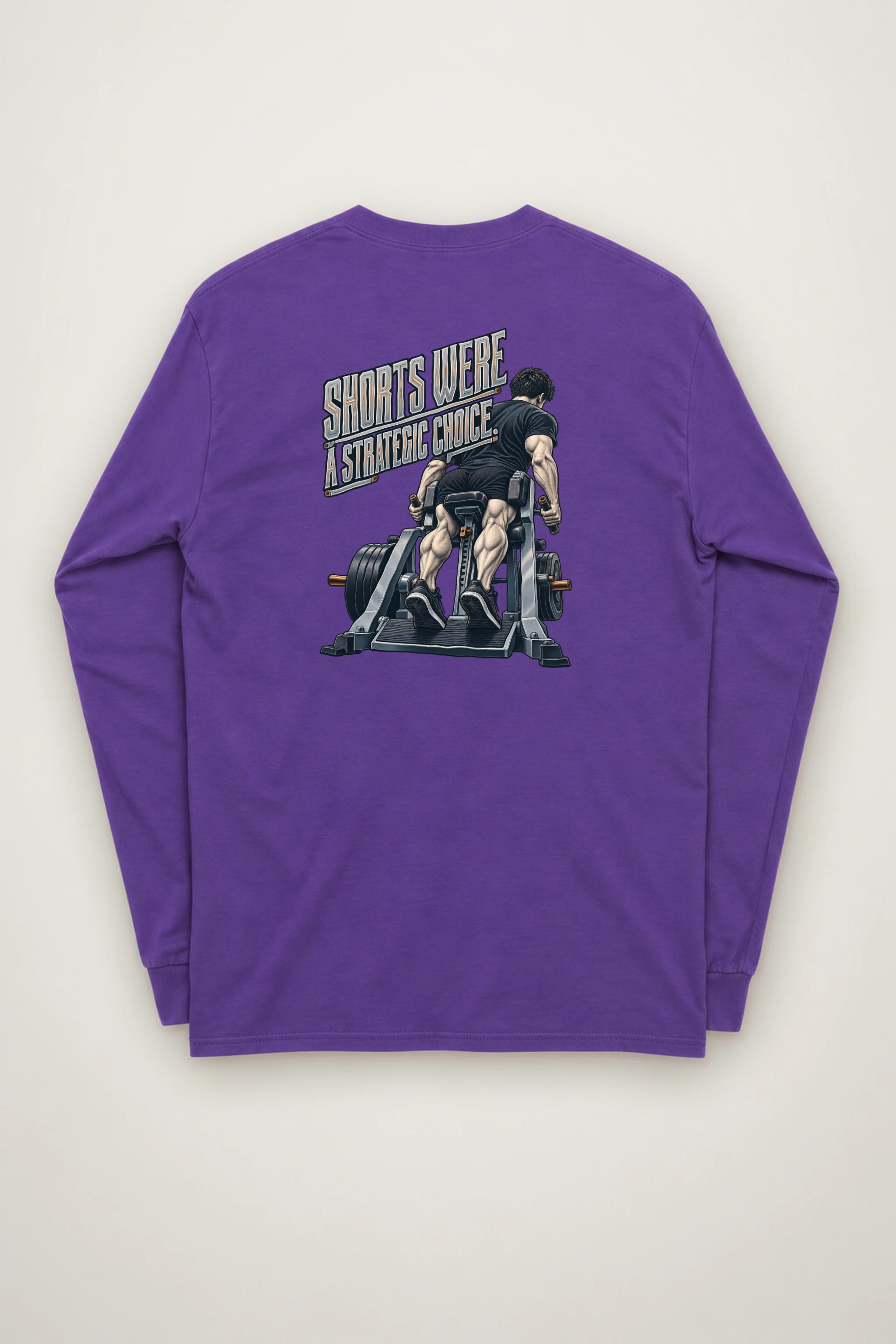 "Shorts Were A Strategic Choice" Unisex Longsleeve T-shirt