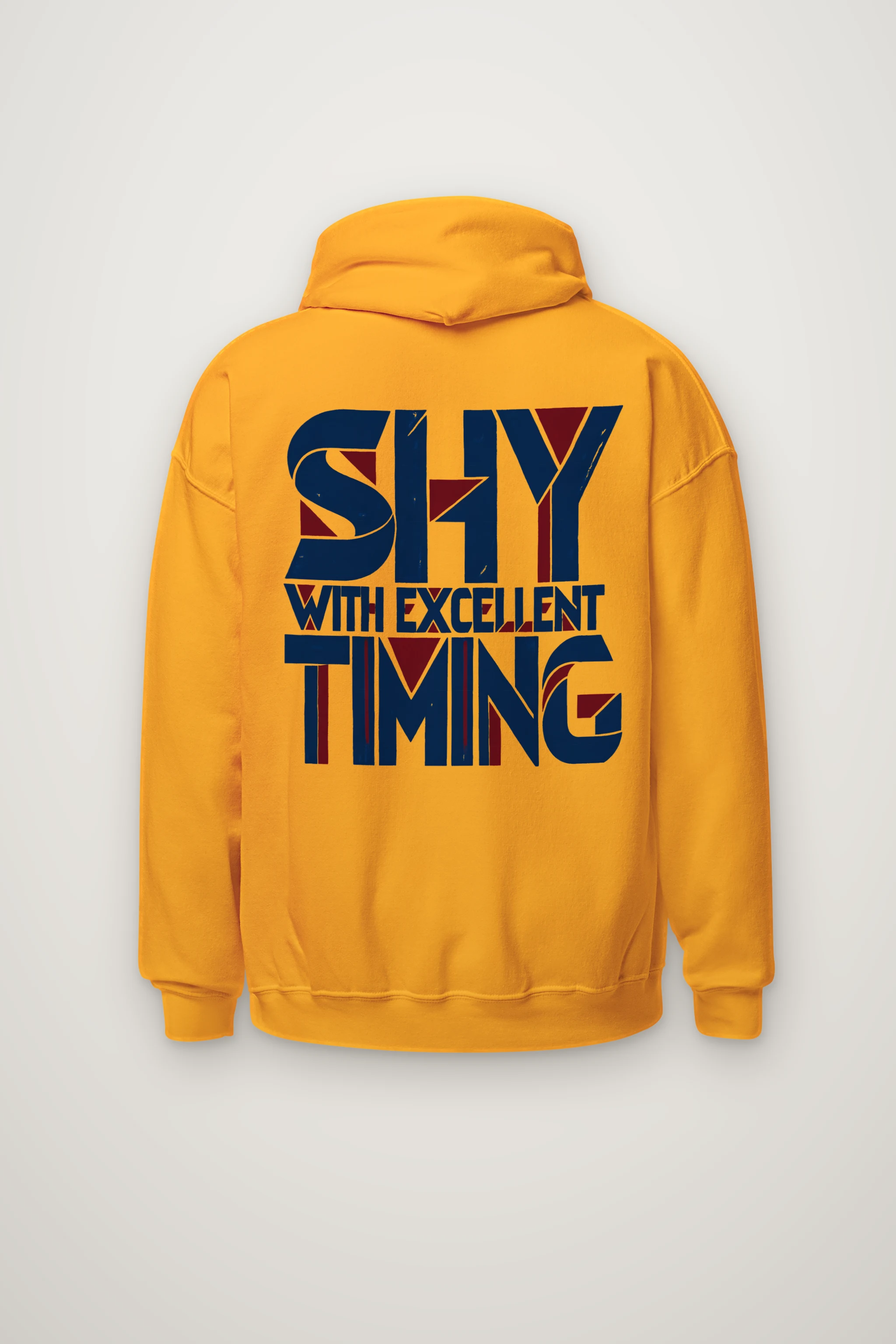 "Shy With Excellent Timing" Heavy Blend Unisex Pullover Hoodie
