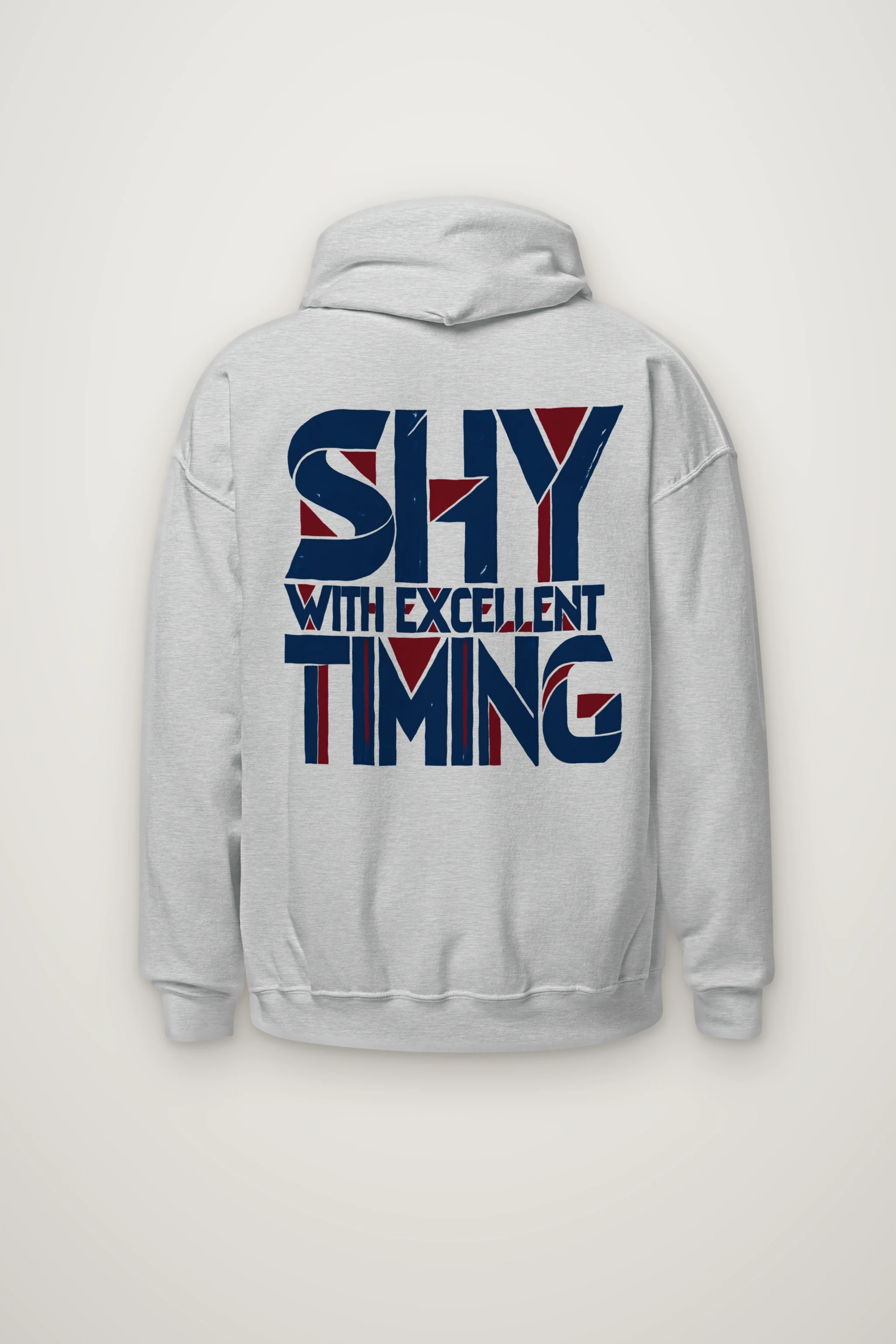 "Shy With Excellent Timing" Heavy Blend Unisex Pullover Hoodie