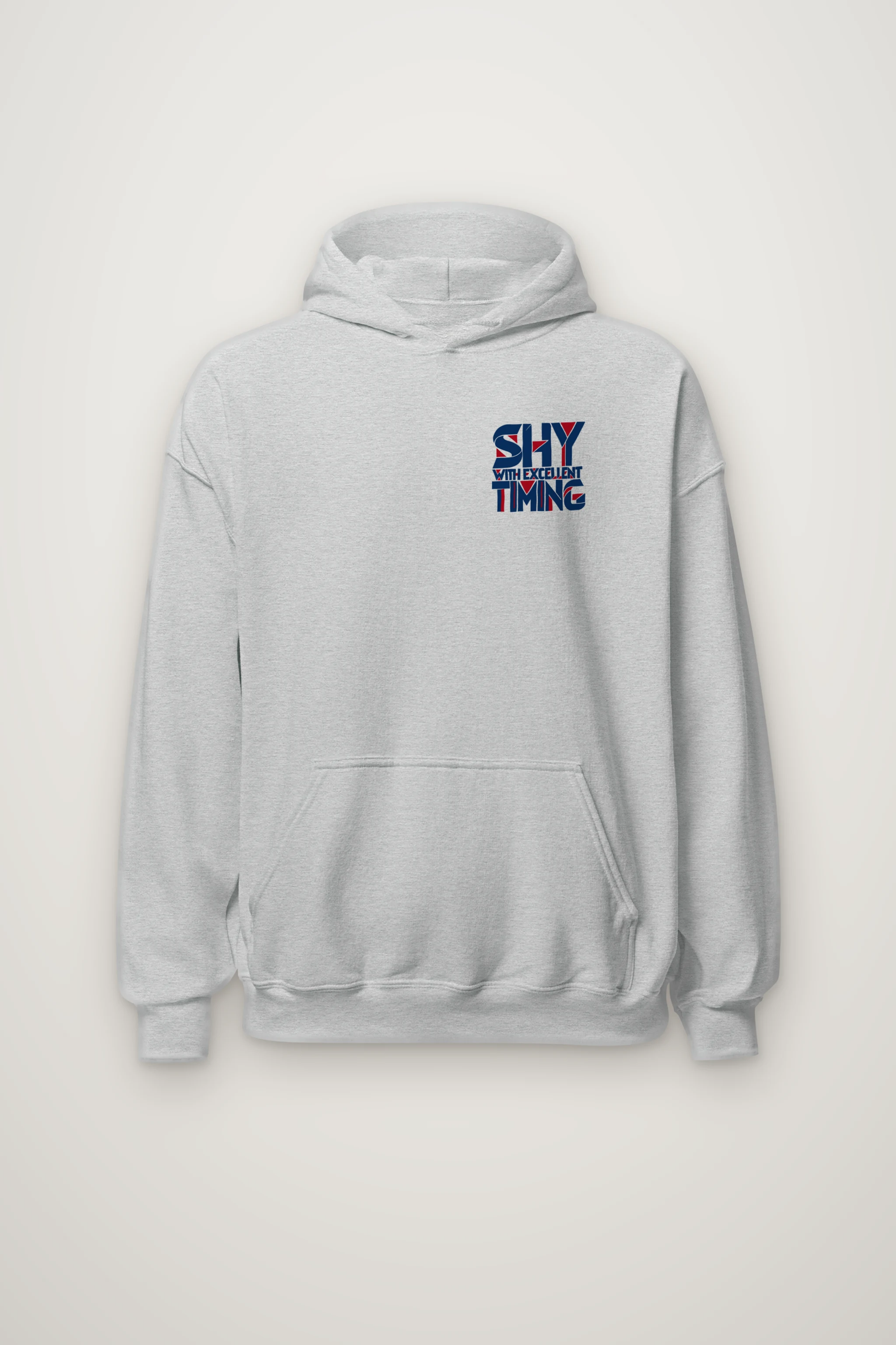 "Shy With Excellent Timing" Heavy Blend Unisex Pullover Hoodie