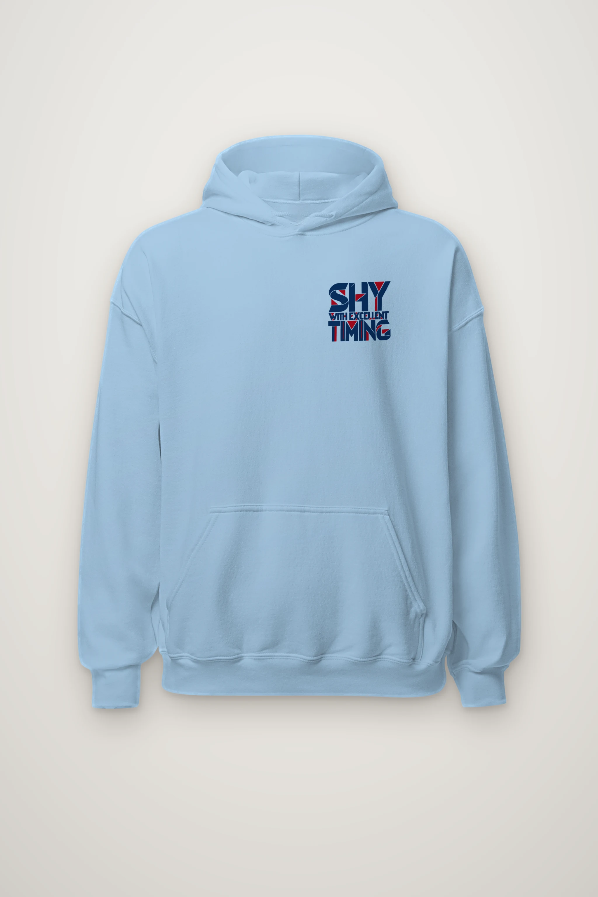 "Shy With Excellent Timing" Heavy Blend Unisex Pullover Hoodie