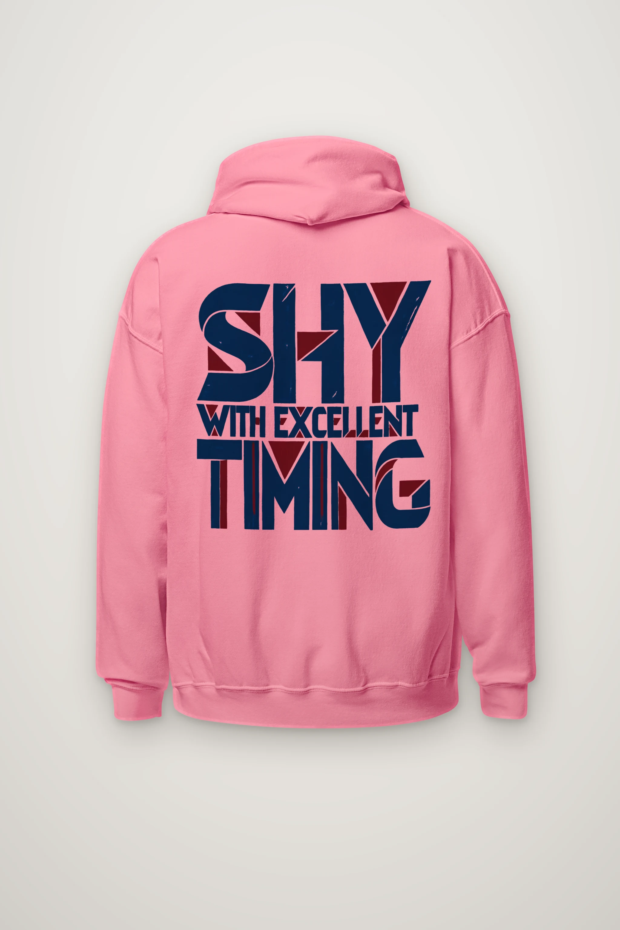 "Shy With Excellent Timing" Heavy Blend Unisex Pullover Hoodie