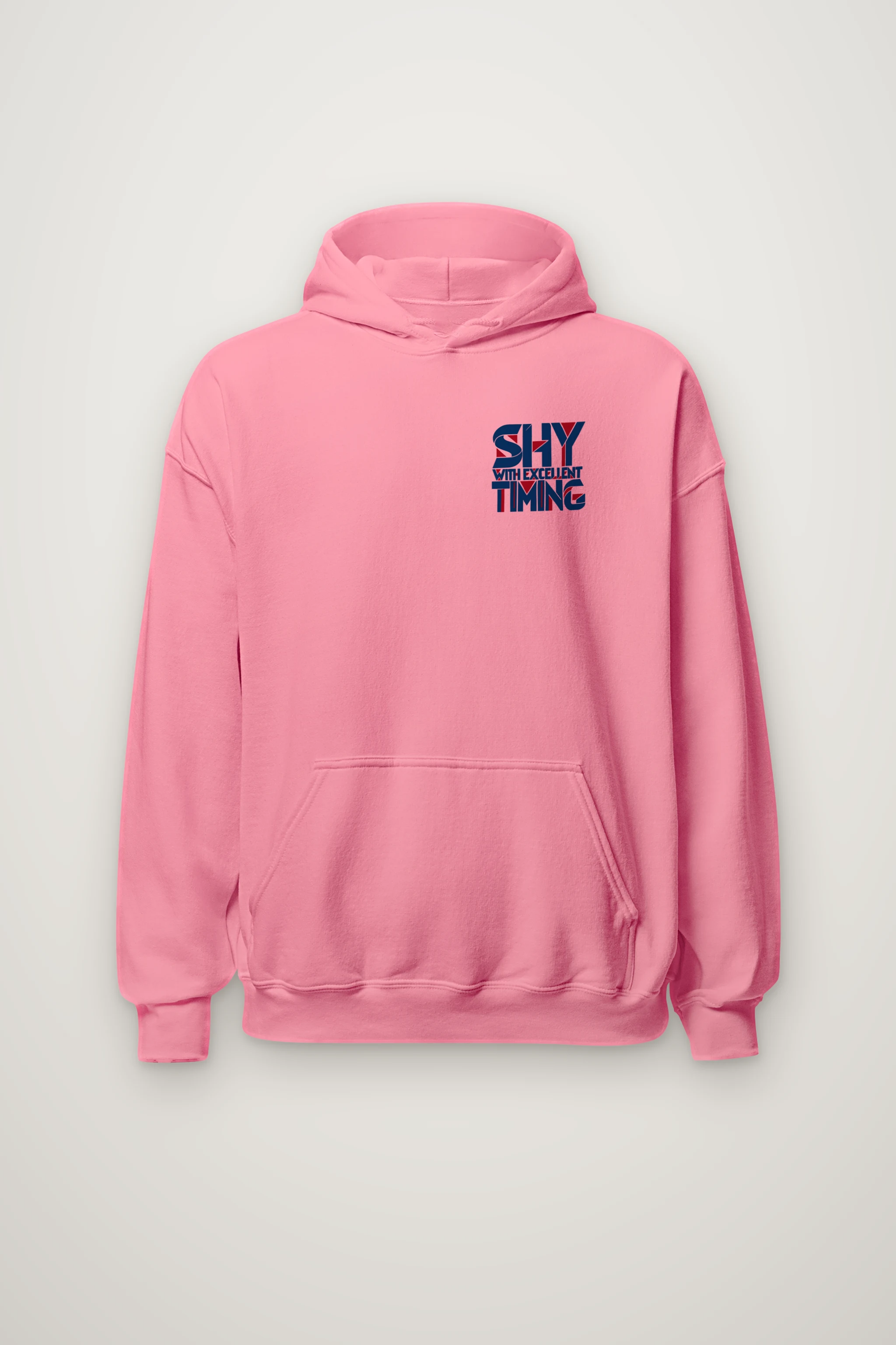 "Shy With Excellent Timing" Heavy Blend Unisex Pullover Hoodie