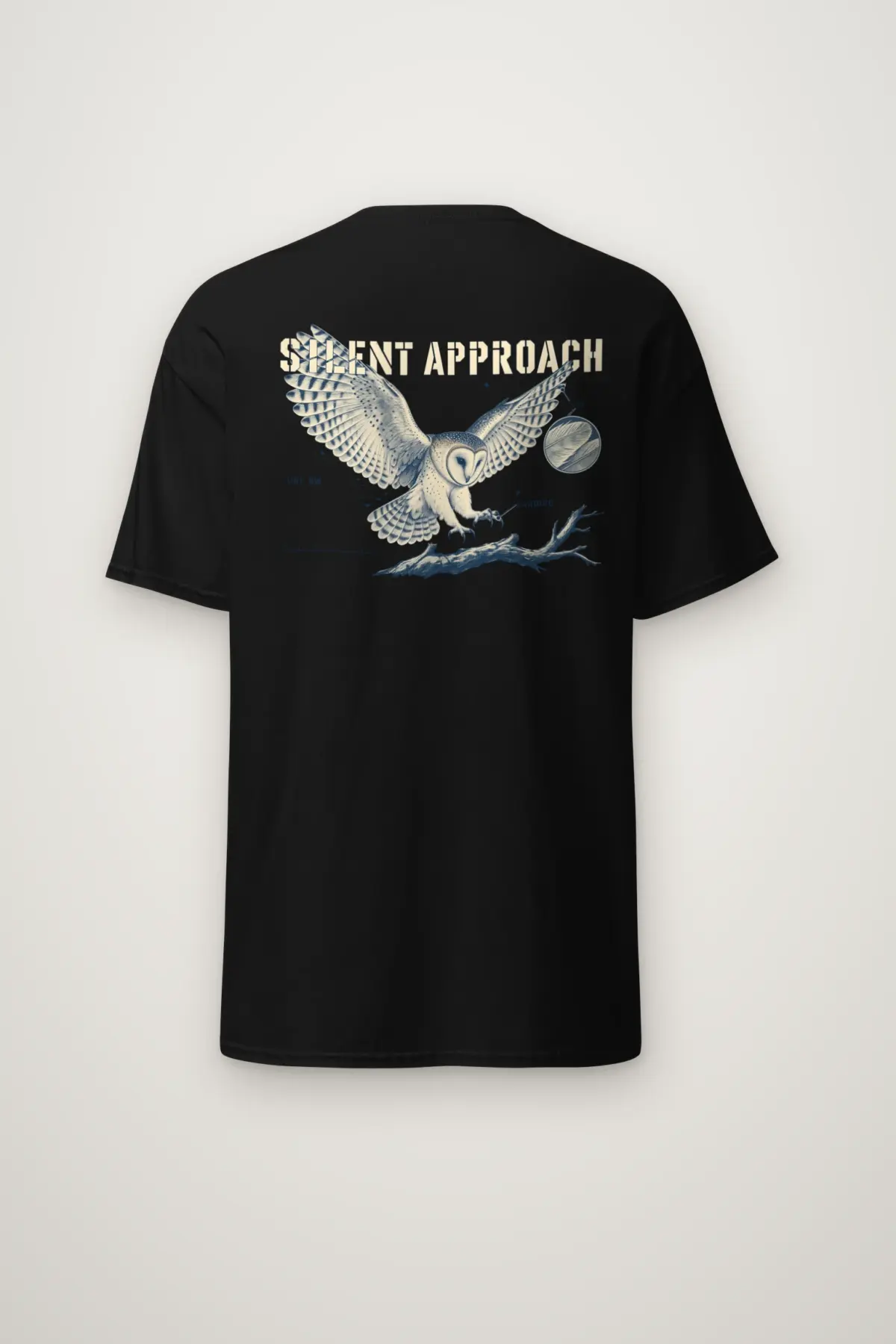 "Silent Approach" Heavyweight Unisex Crewneck T-shirt