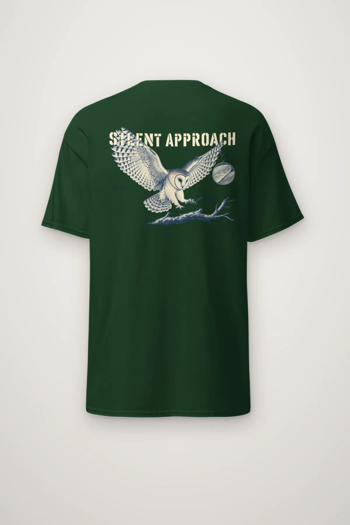"Silent Approach" Heavyweight Unisex Crewneck T-shirt