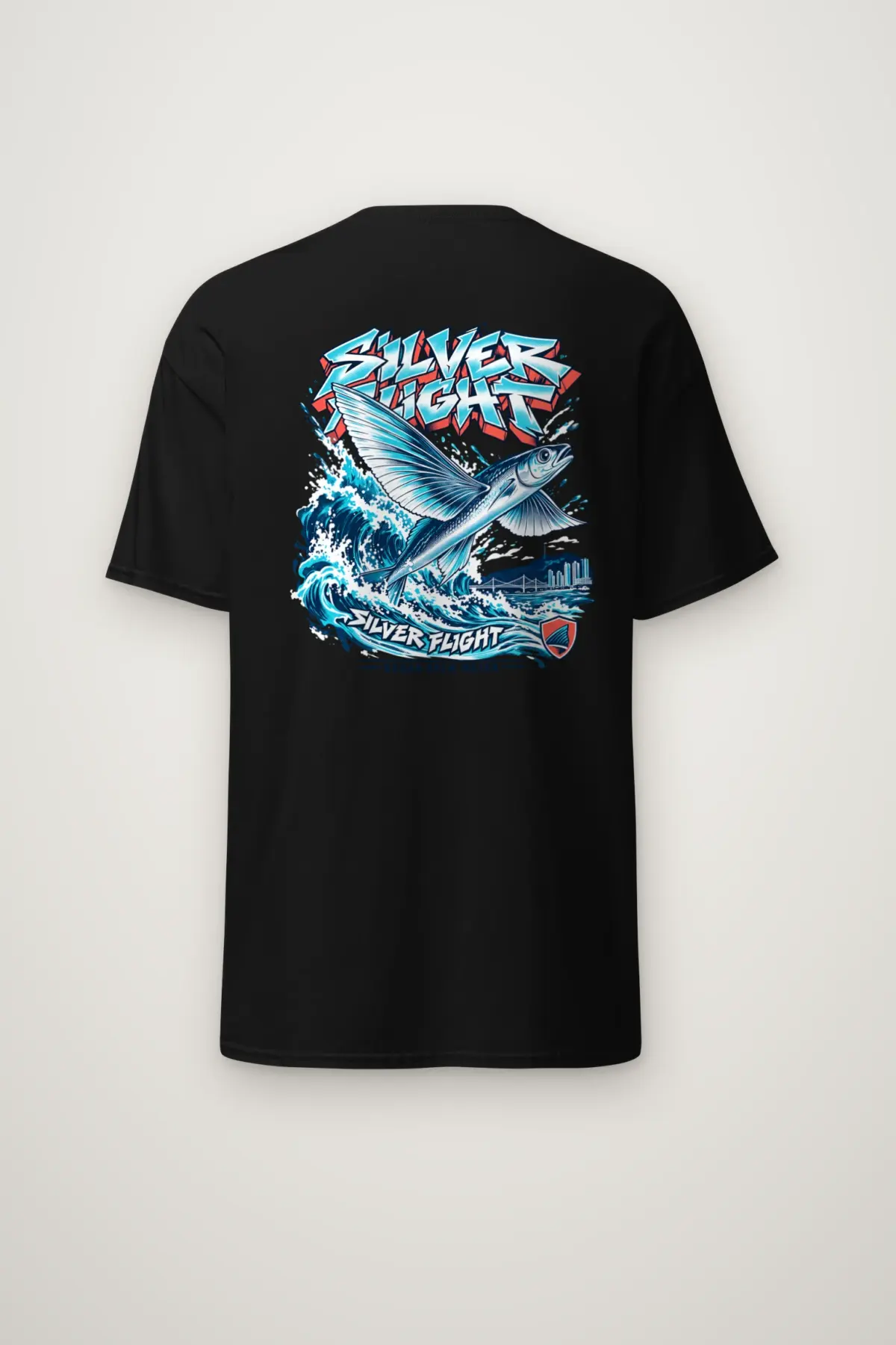 "Silver Flight Busan Open Water" Heavyweight Unisex Crewneck T-shirt