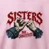 "Sisters, No Substitute" Heavy Blend Unisex Crewneck Sweatshirt