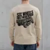 "Six Wheels for a Two-Day Weekend" Unisex Longsleeve T-shirt