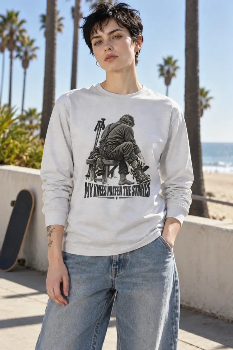 "Ski Boot Buckles" Unisex Longsleeve T-shirt