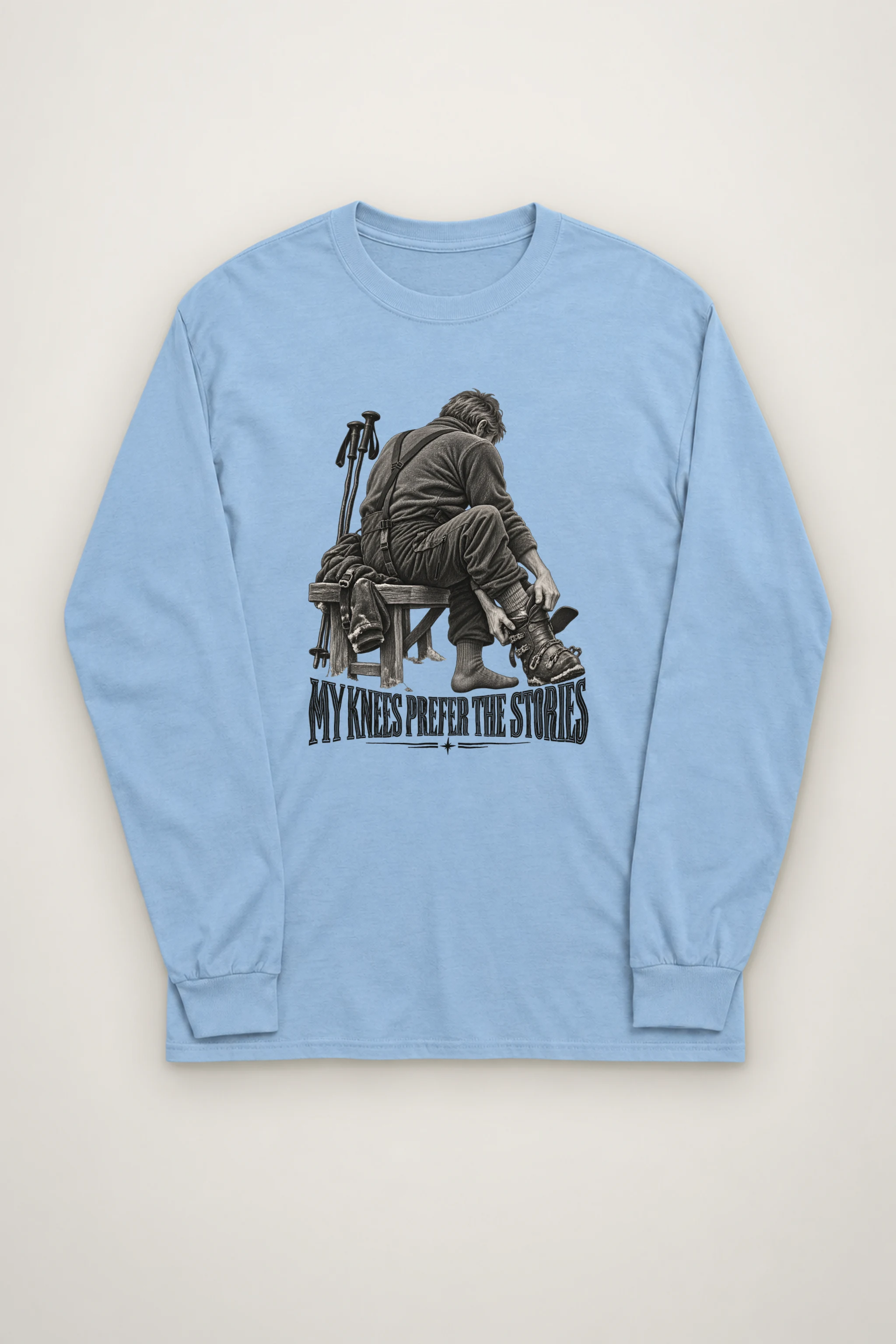 "Ski Boot Buckles" Unisex Longsleeve T-shirt