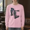 "Ski Boot Stride" Unisex Longsleeve T-shirt