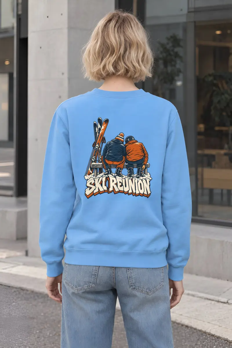 “Ski Reunion” Heavy Blend Unisex Crewneck Sweatshirt