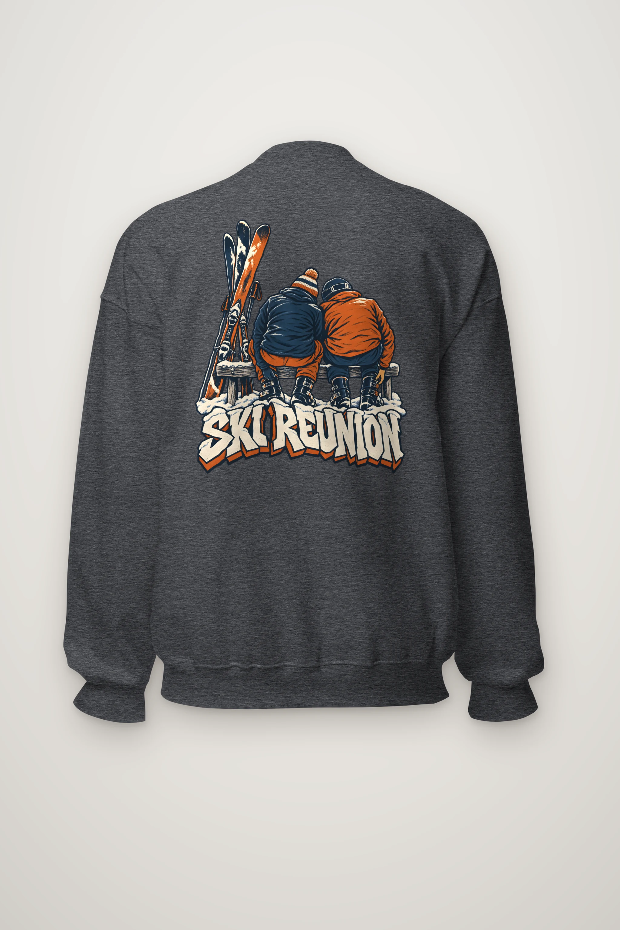 "Ski Reunion" Heavy Blend Unisex Crewneck Sweatshirt