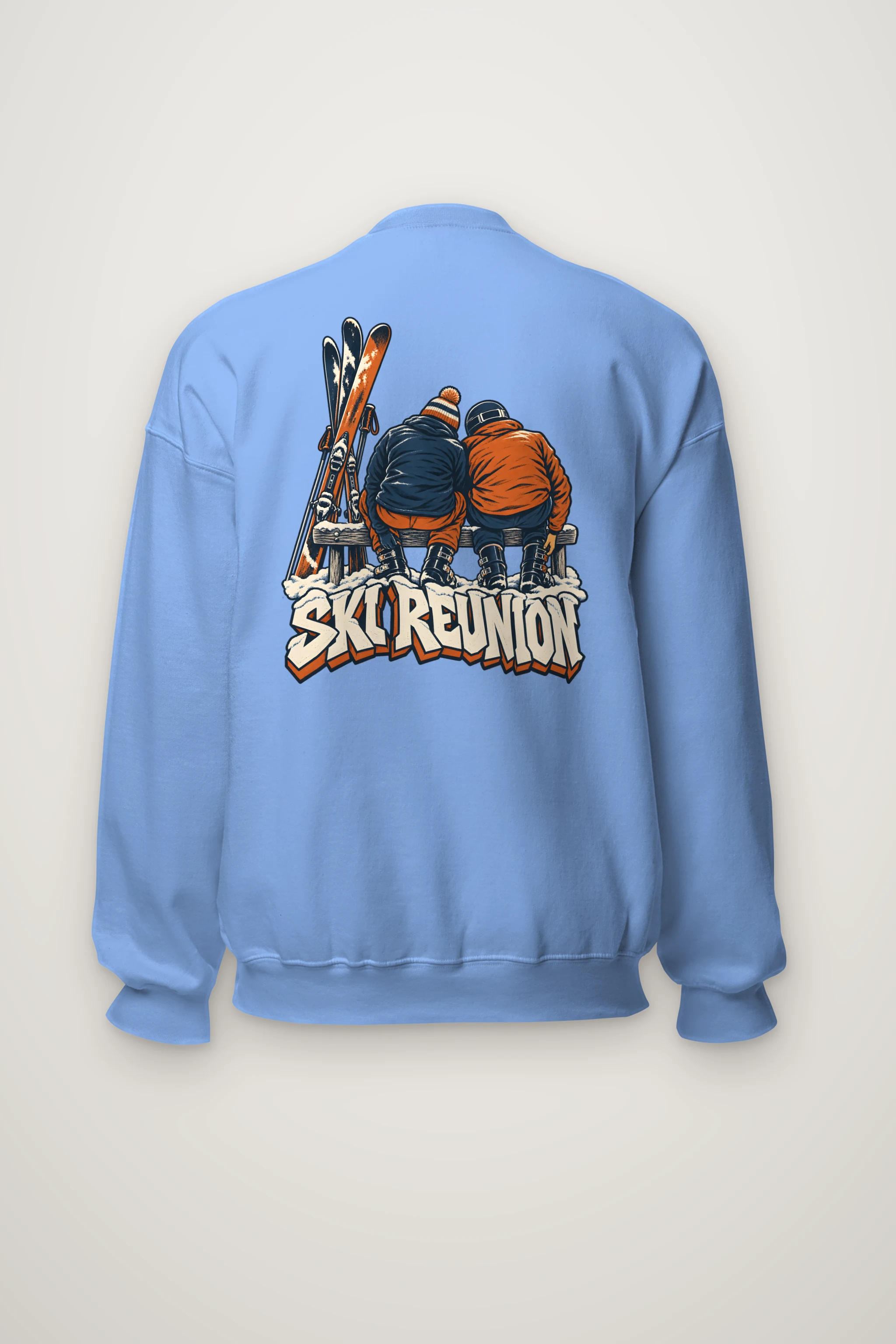 "Ski Reunion" Heavy Blend Unisex Crewneck Sweatshirt