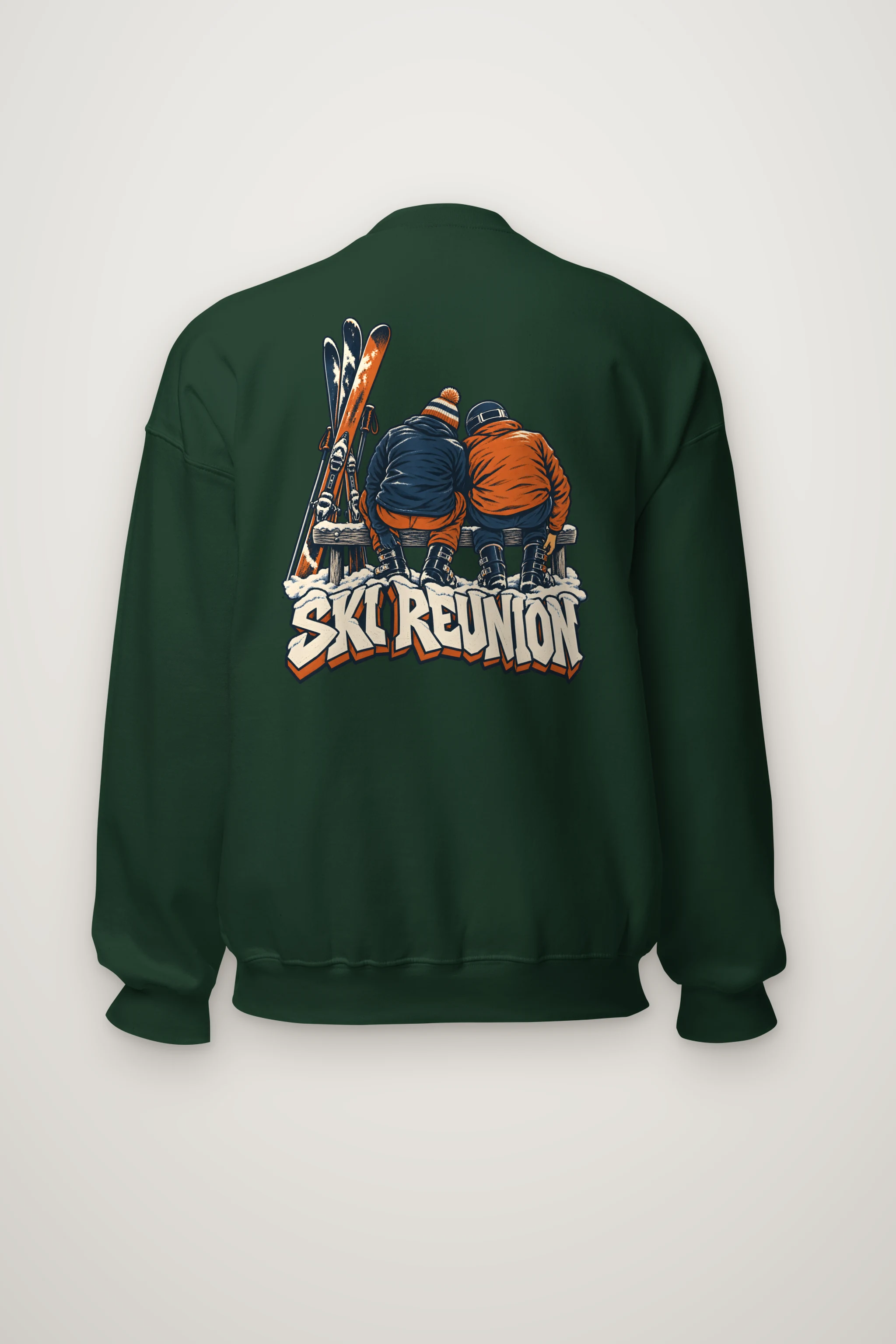 "Ski Reunion" Heavy Blend Unisex Crewneck Sweatshirt