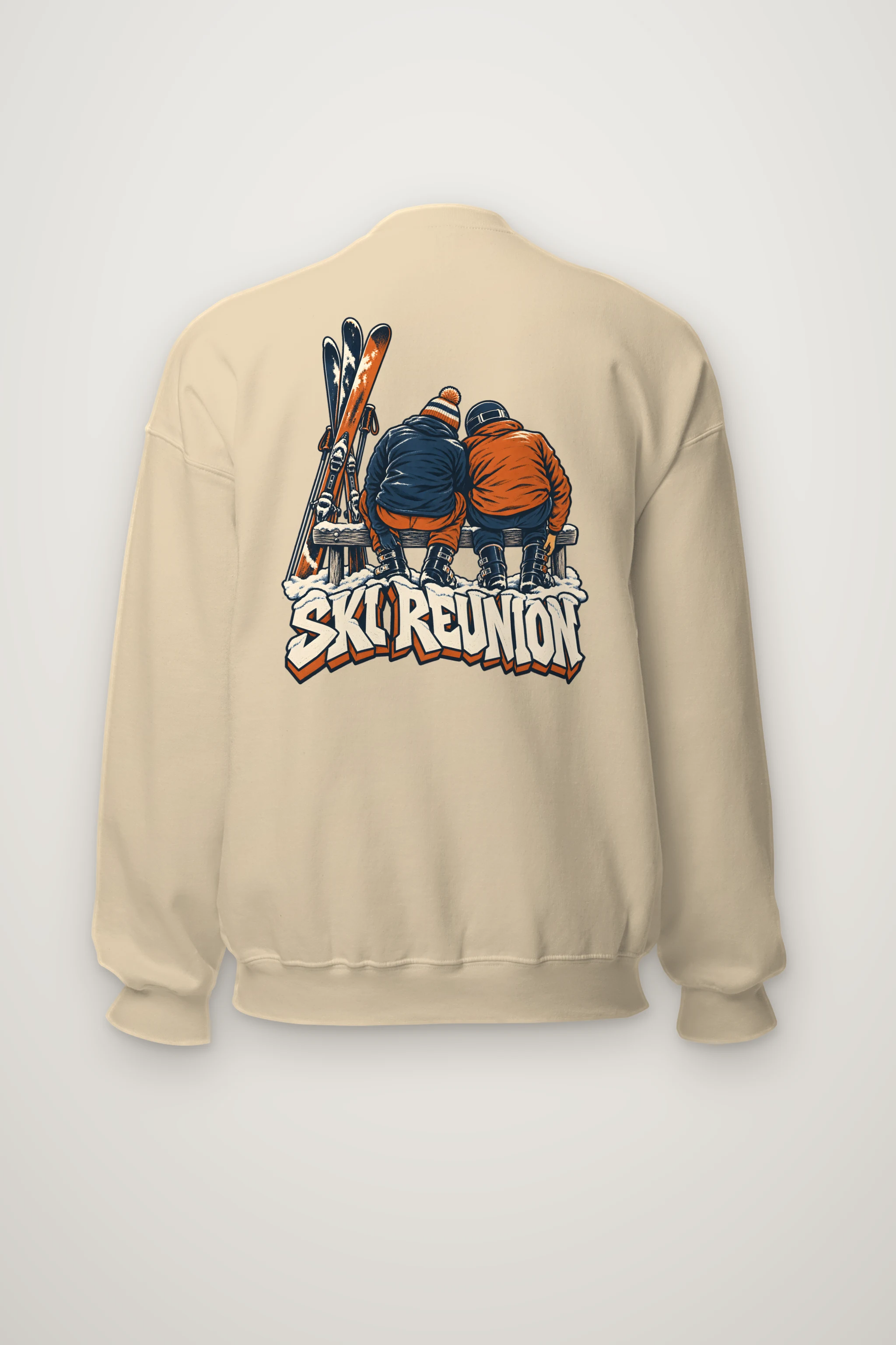 "Ski Reunion" Heavy Blend Unisex Crewneck Sweatshirt