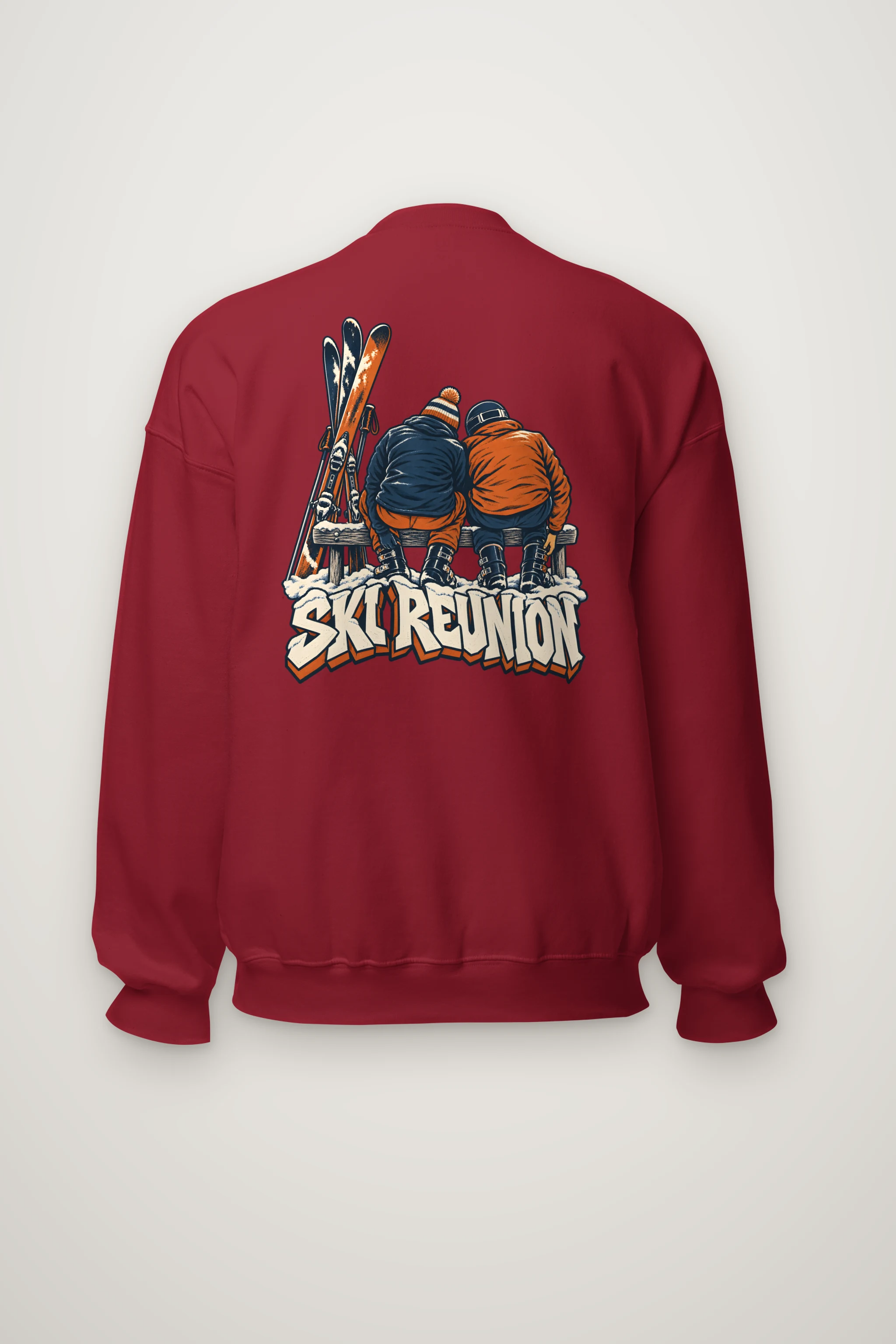 "Ski Reunion" Heavy Blend Unisex Crewneck Sweatshirt