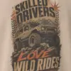 "Skilled Drivers Wild Rides" Heavyweight Unisex Crewneck T-shirt