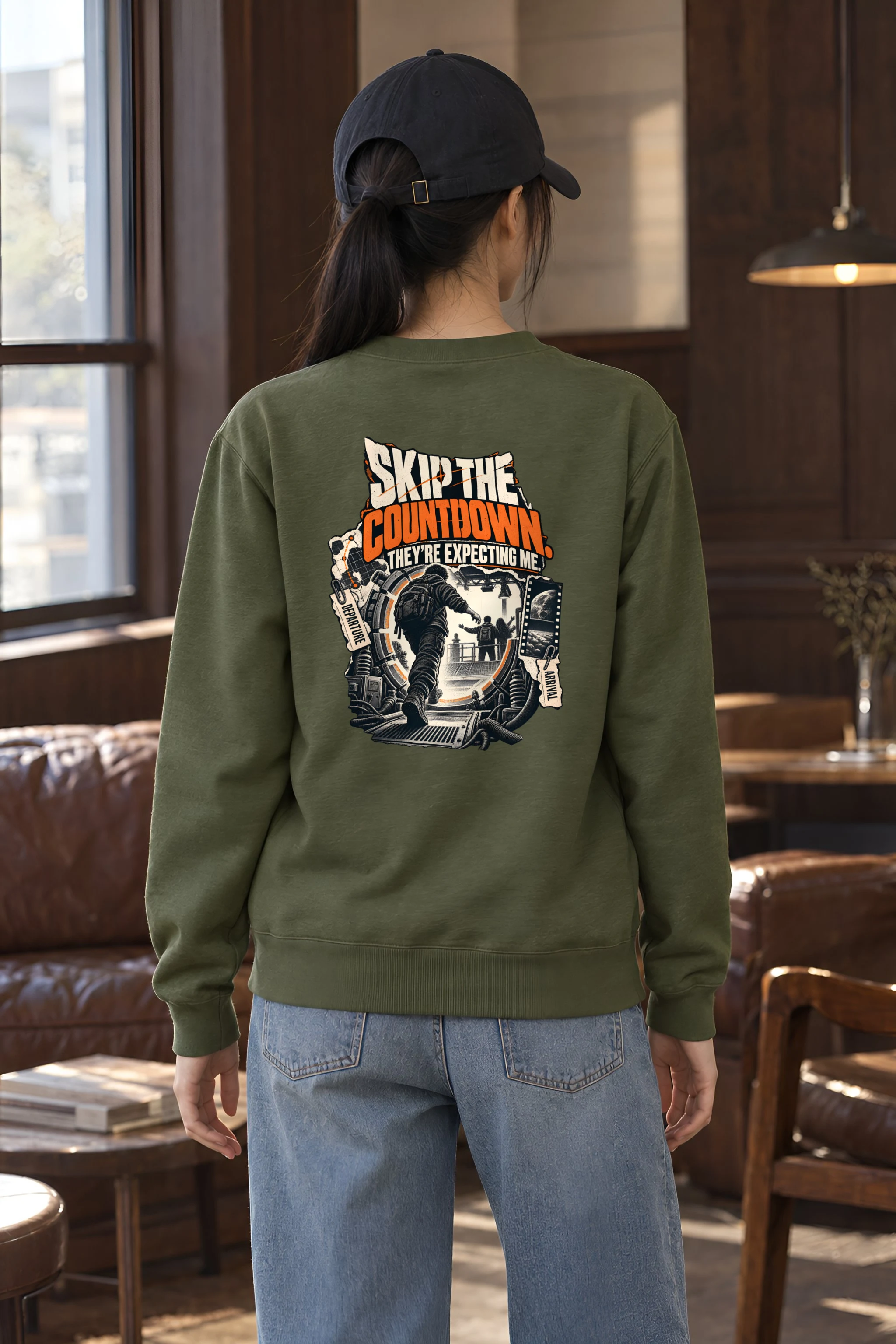 "Skip the Countdown" Heavy Blend Unisex Crewneck Sweatshirt