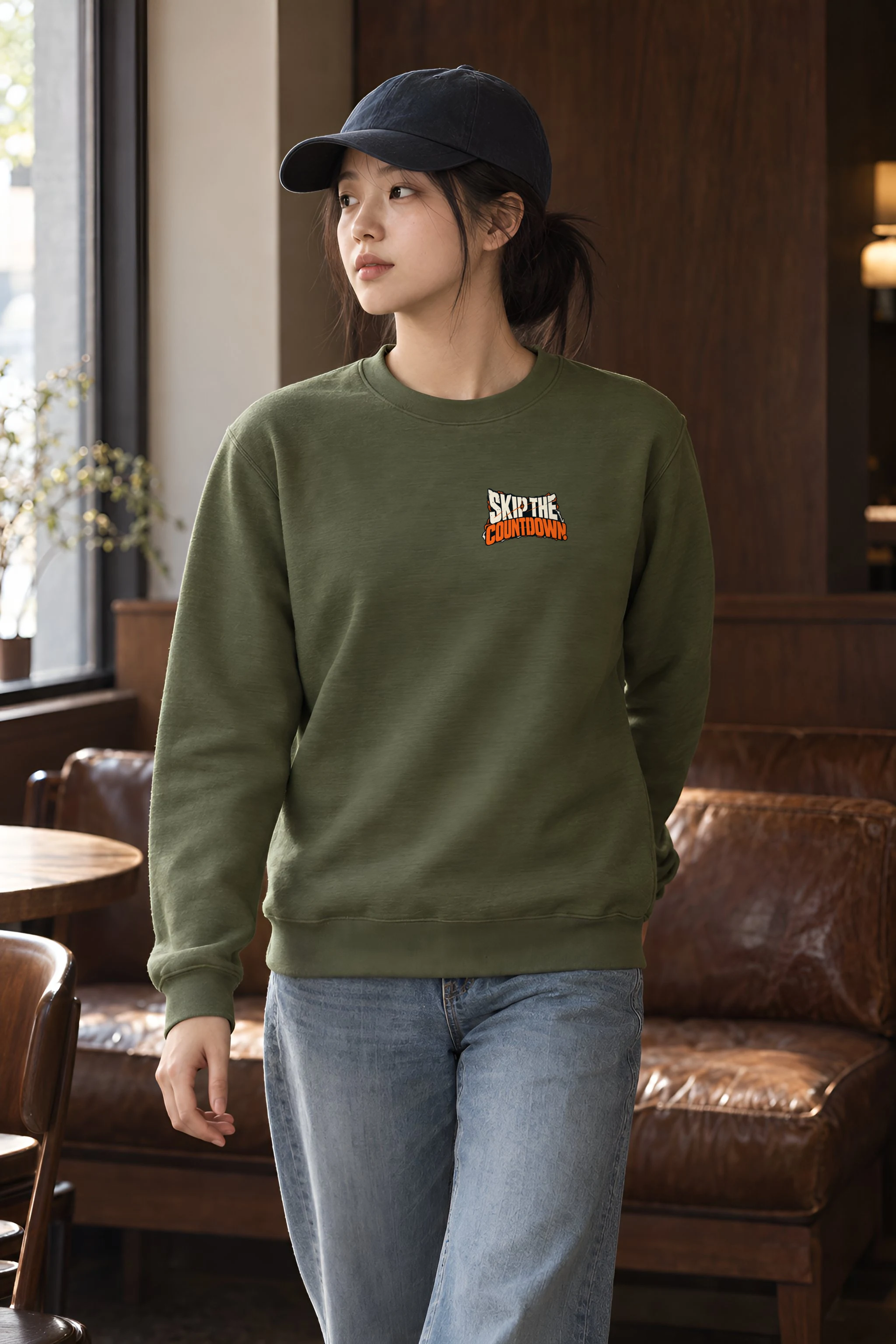 "Skip the Countdown" Heavy Blend Unisex Crewneck Sweatshirt