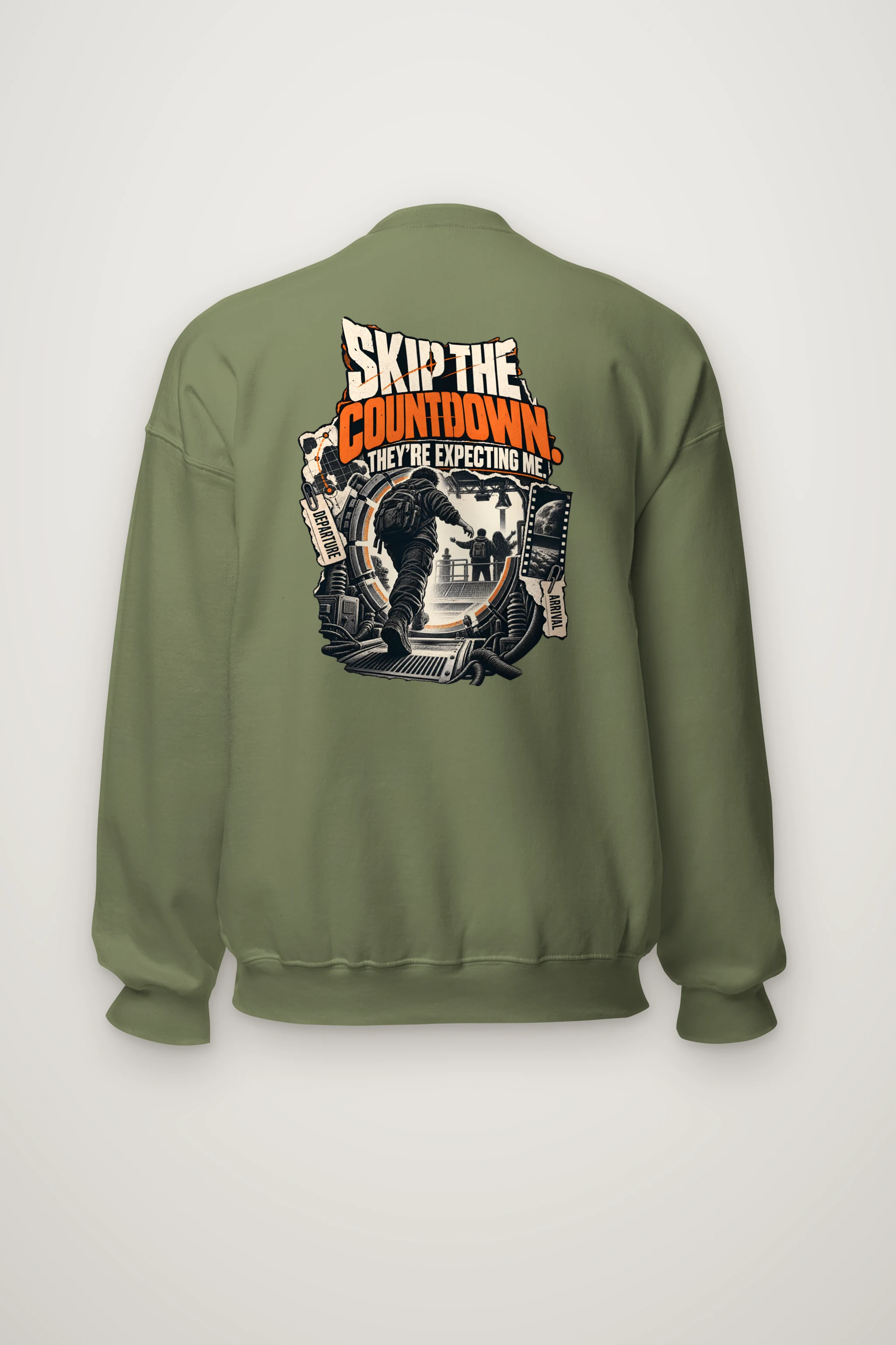 "Skip the Countdown" Heavy Blend Unisex Crewneck Sweatshirt