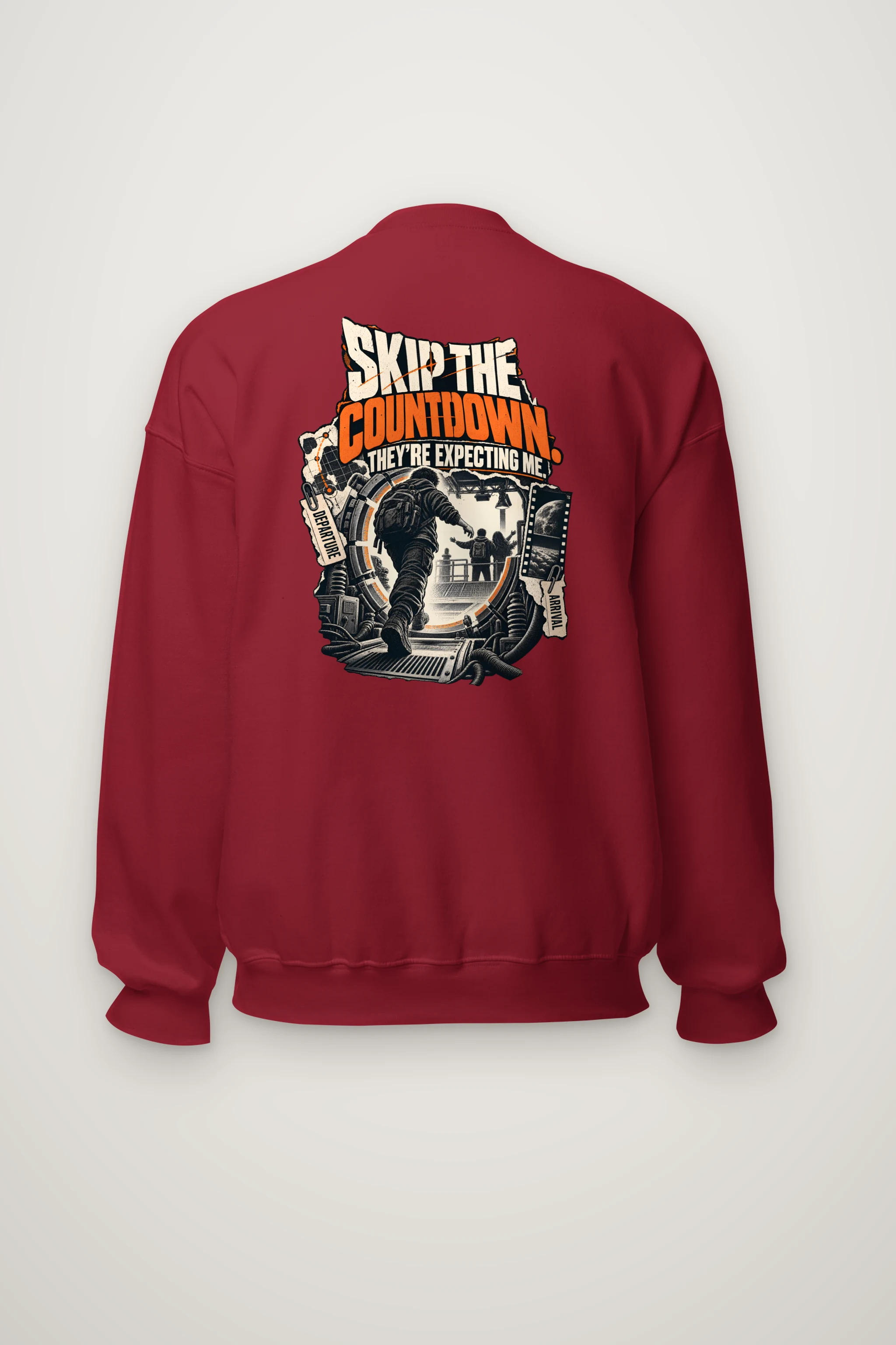 "Skip the Countdown" Heavy Blend Unisex Crewneck Sweatshirt