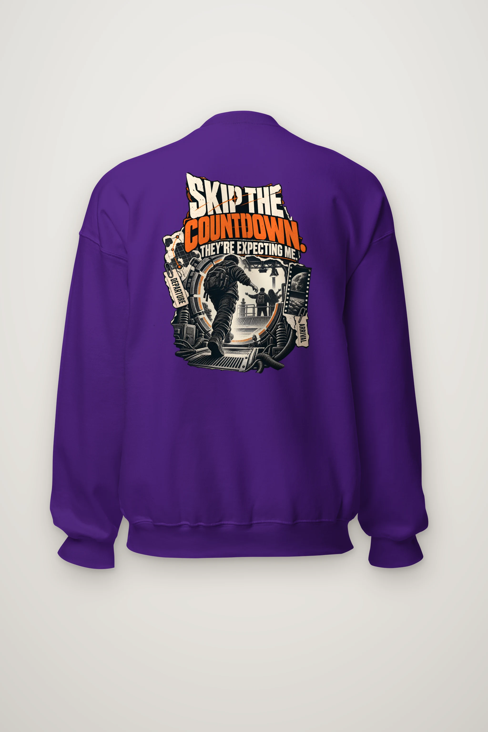 "Skip the Countdown" Heavy Blend Unisex Crewneck Sweatshirt