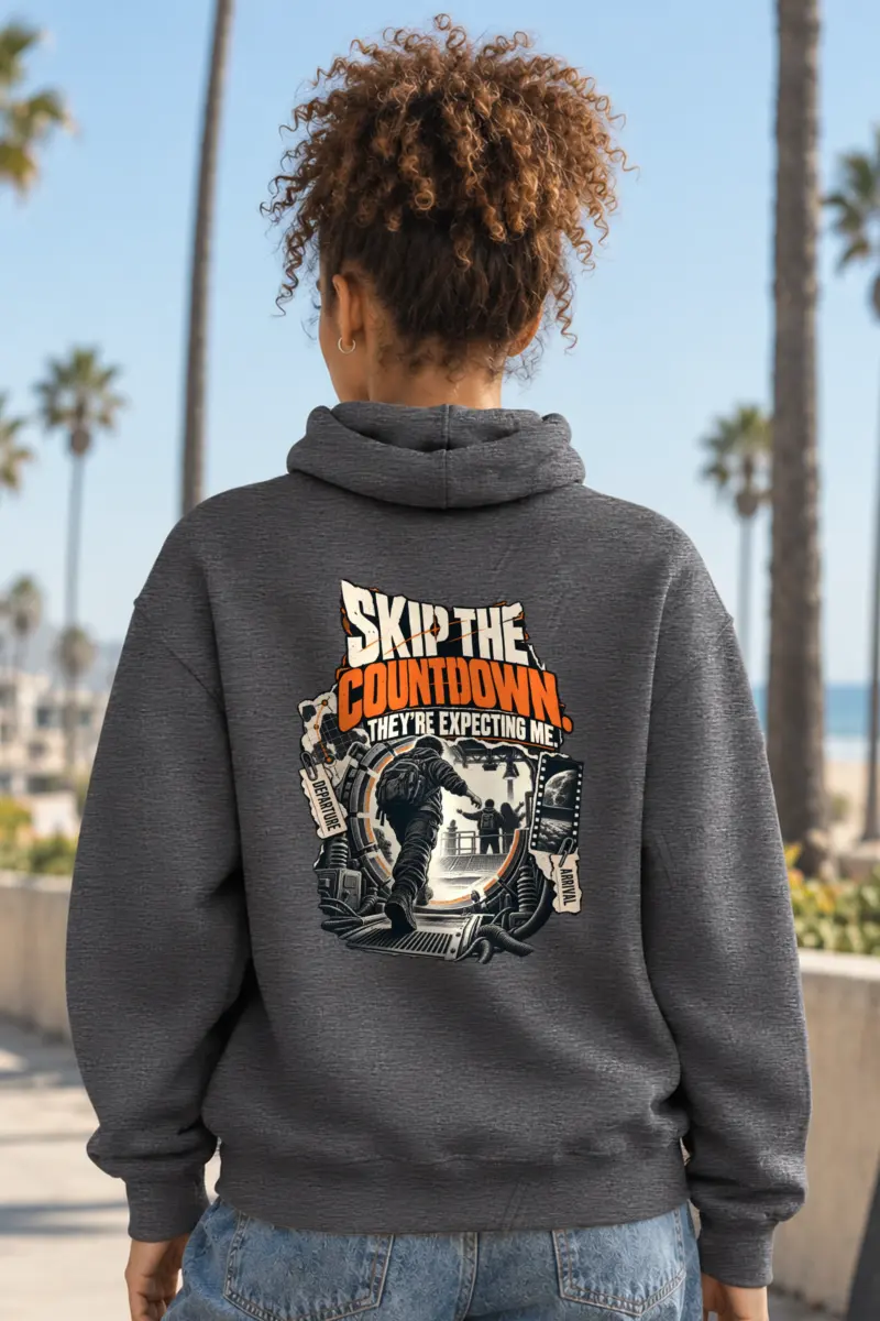 "Skip the Countdown" Heavy Blend Unisex Pullover Hoodie