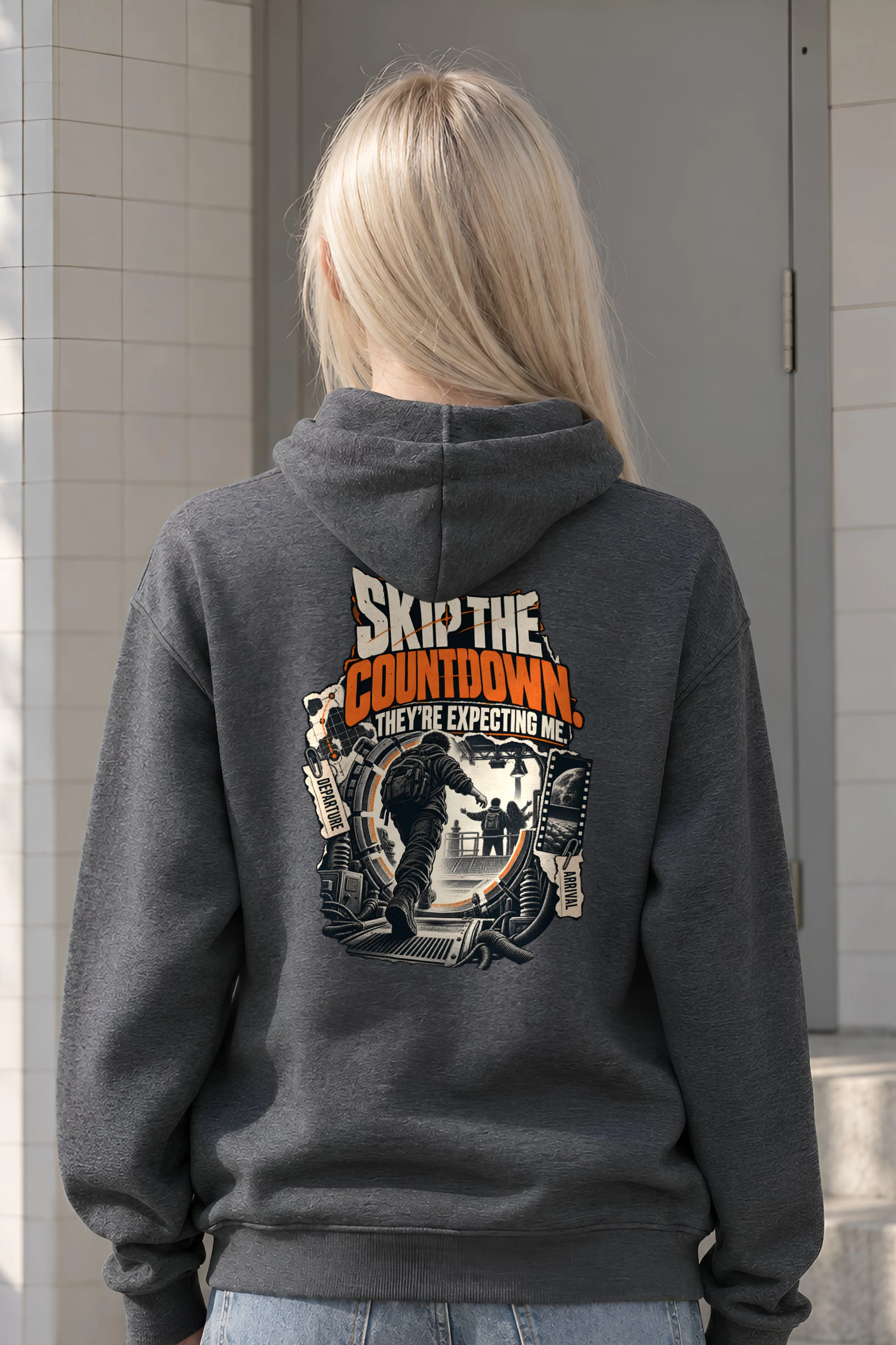 "Skip the Countdown" Heavy Blend Unisex Pullover Hoodie