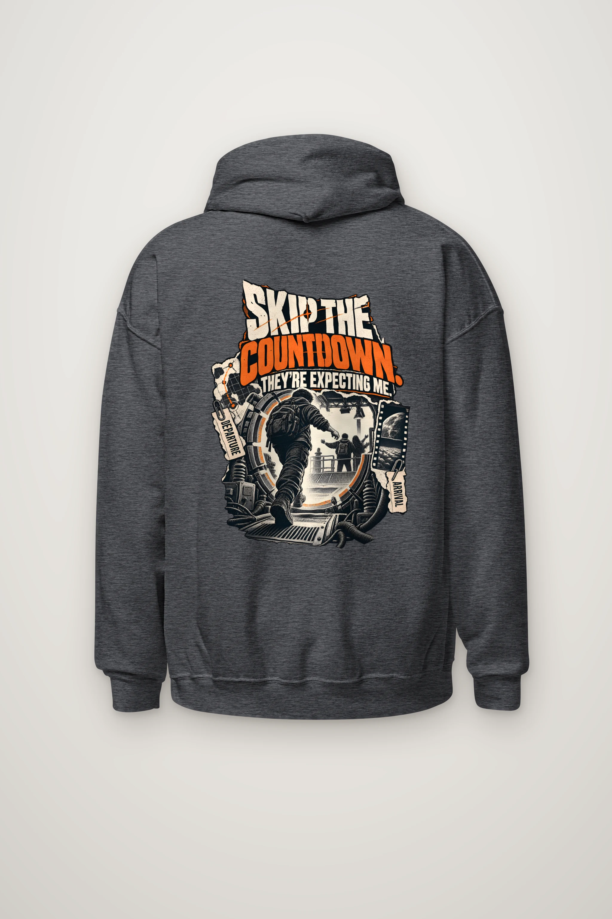"Skip the Countdown" Heavy Blend Unisex Pullover Hoodie