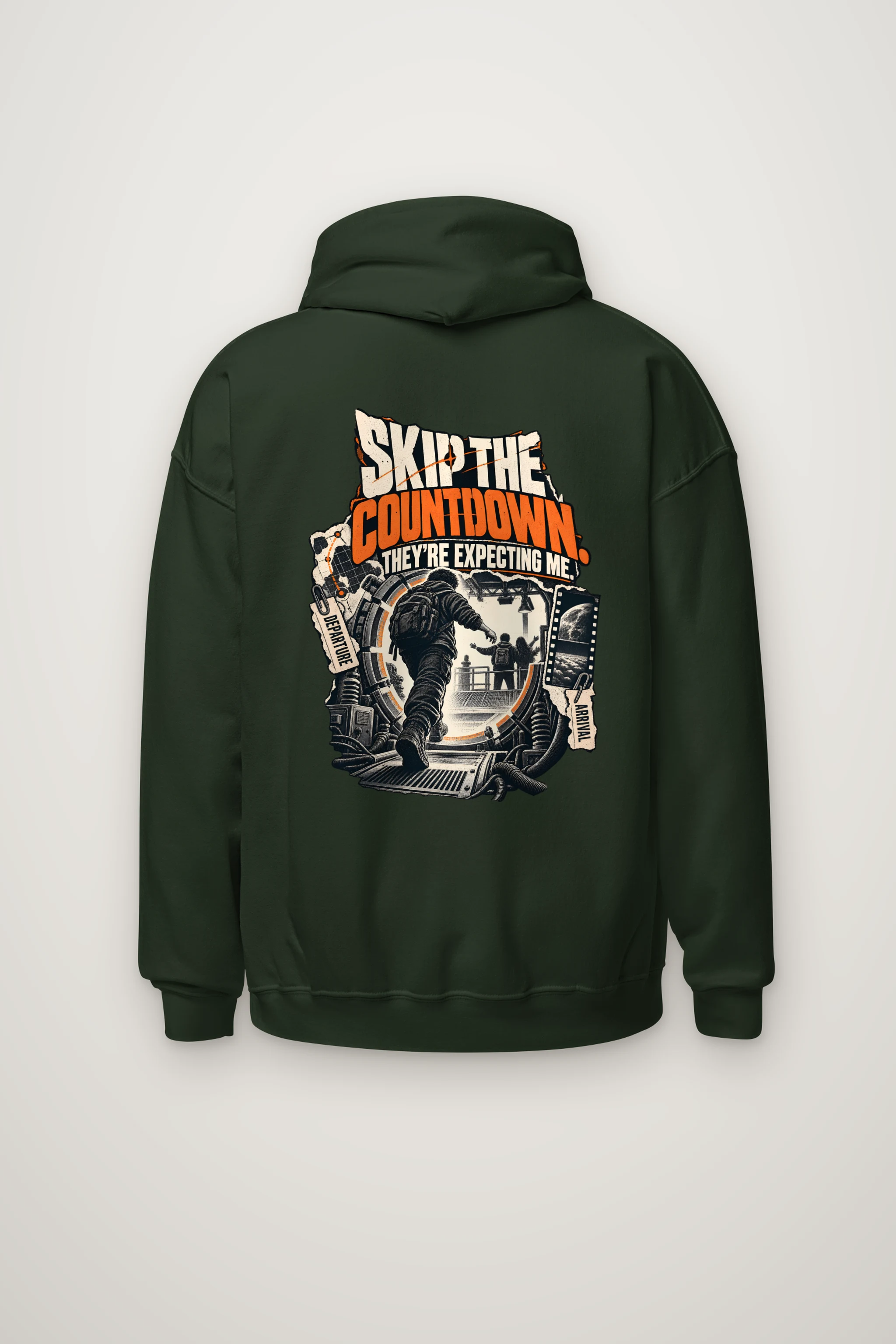 "Skip the Countdown" Heavy Blend Unisex Pullover Hoodie