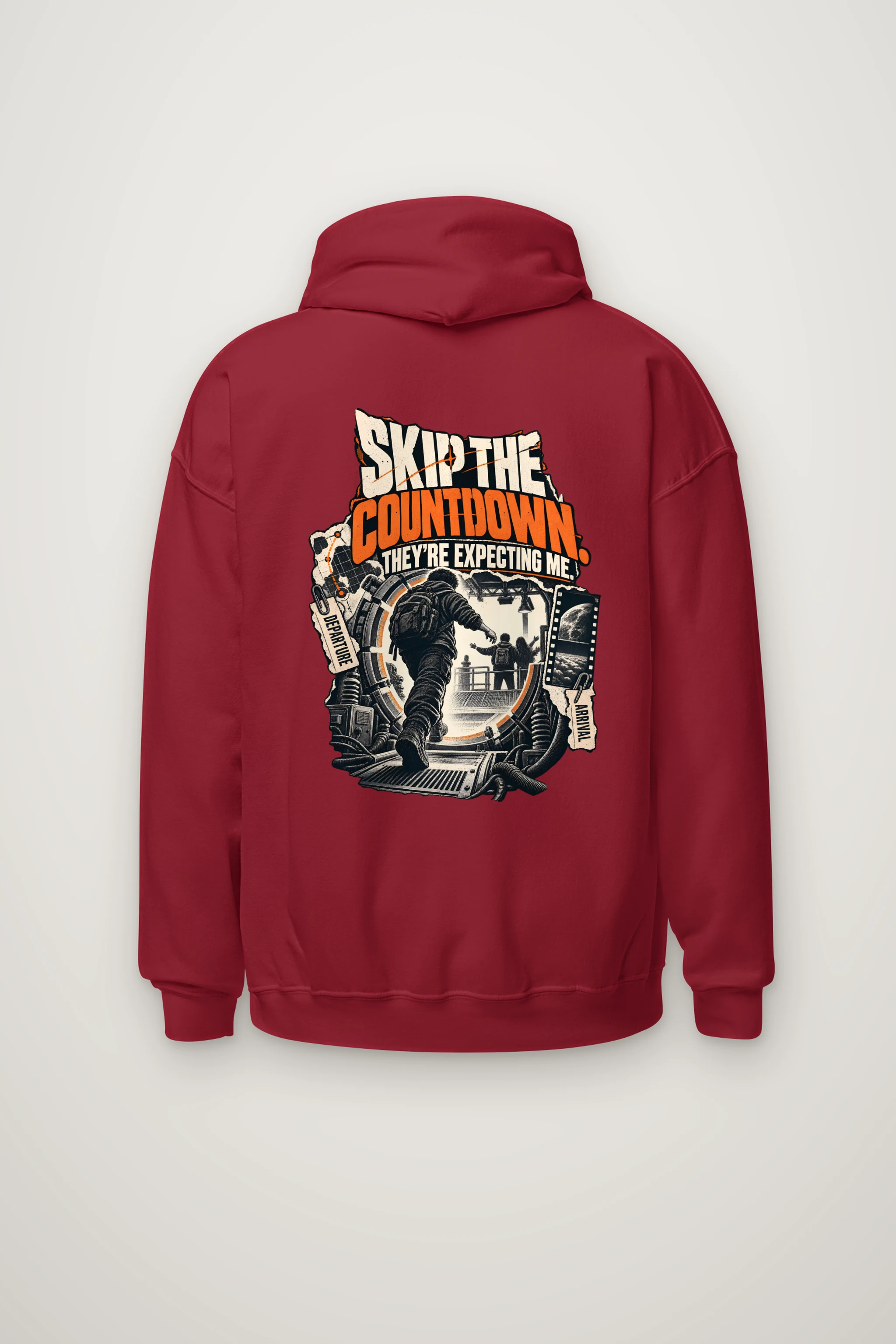 "Skip the Countdown" Heavy Blend Unisex Pullover Hoodie