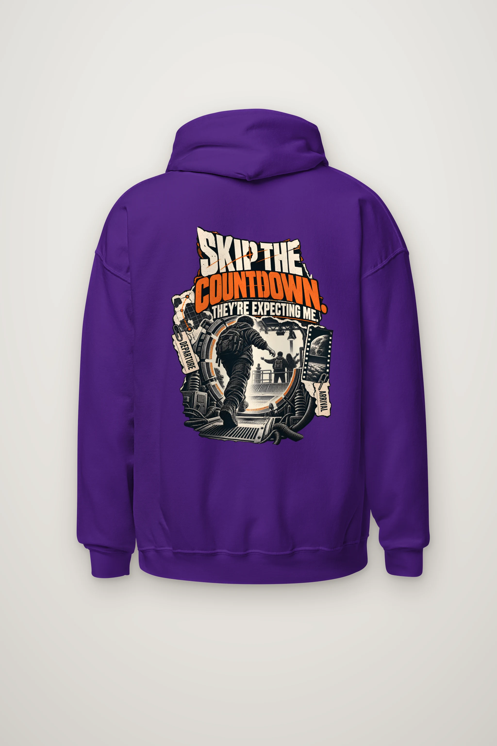 "Skip the Countdown" Heavy Blend Unisex Pullover Hoodie