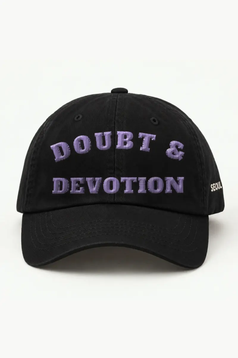 "Slab Serif Duality" Classic Dad Hat · Embroidered